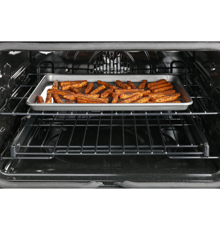 CAFÉ™ 30" Smart Slide-In, Front-Control, Dual-Fuel Range with Warming Drawer C2S900P2MS1