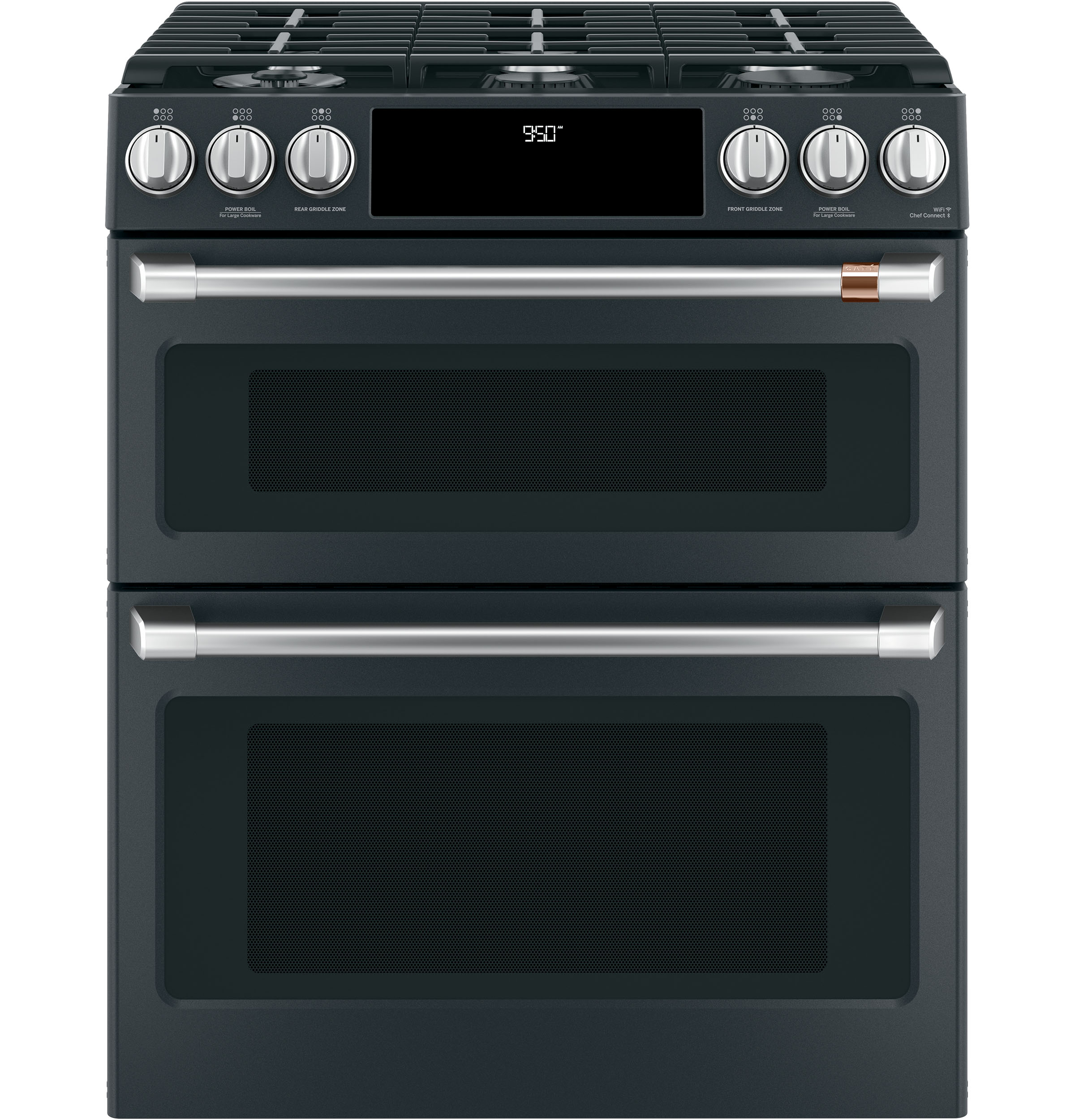 30" Smart Slide-In, Front-Control, Dual-Fuel, Double-Oven Range with Convection C2S950P3MD1