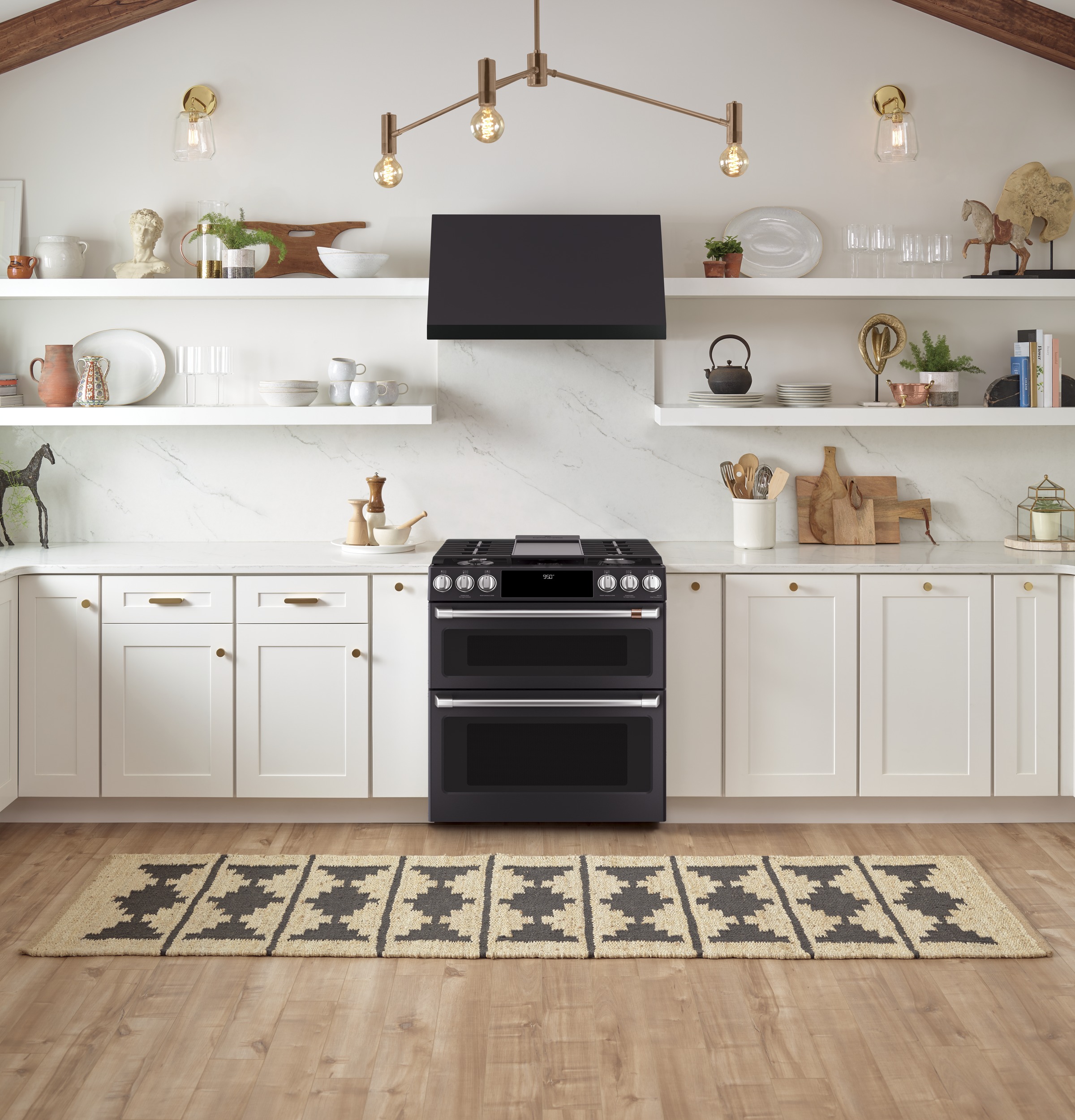 30" Smart Slide-In, Front-Control, Dual-Fuel, Double-Oven Range with Convection C2S950P3MD1