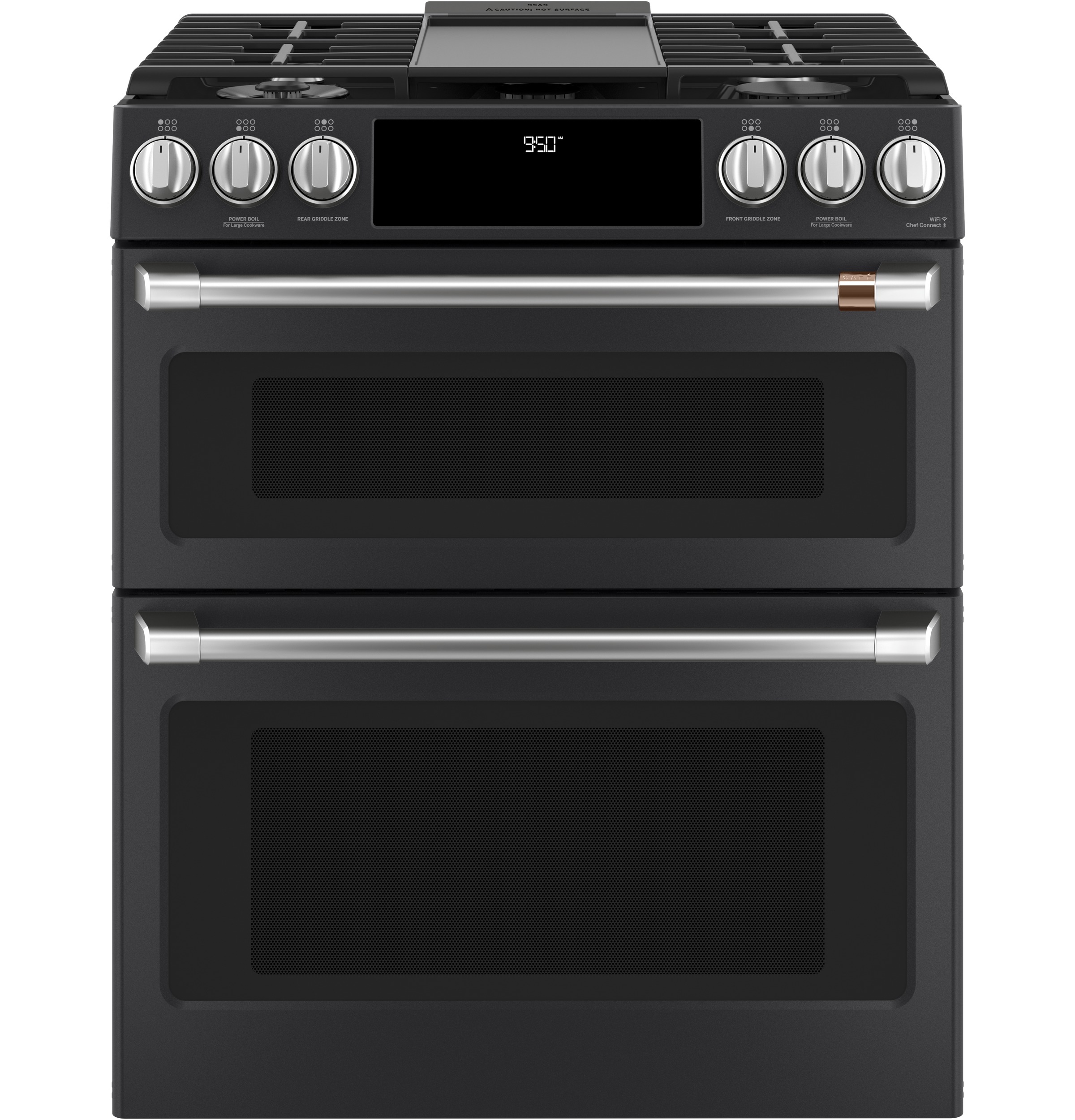 30" Smart Slide-In, Front-Control, Dual-Fuel, Double-Oven Range with Convection C2S950P3MD1