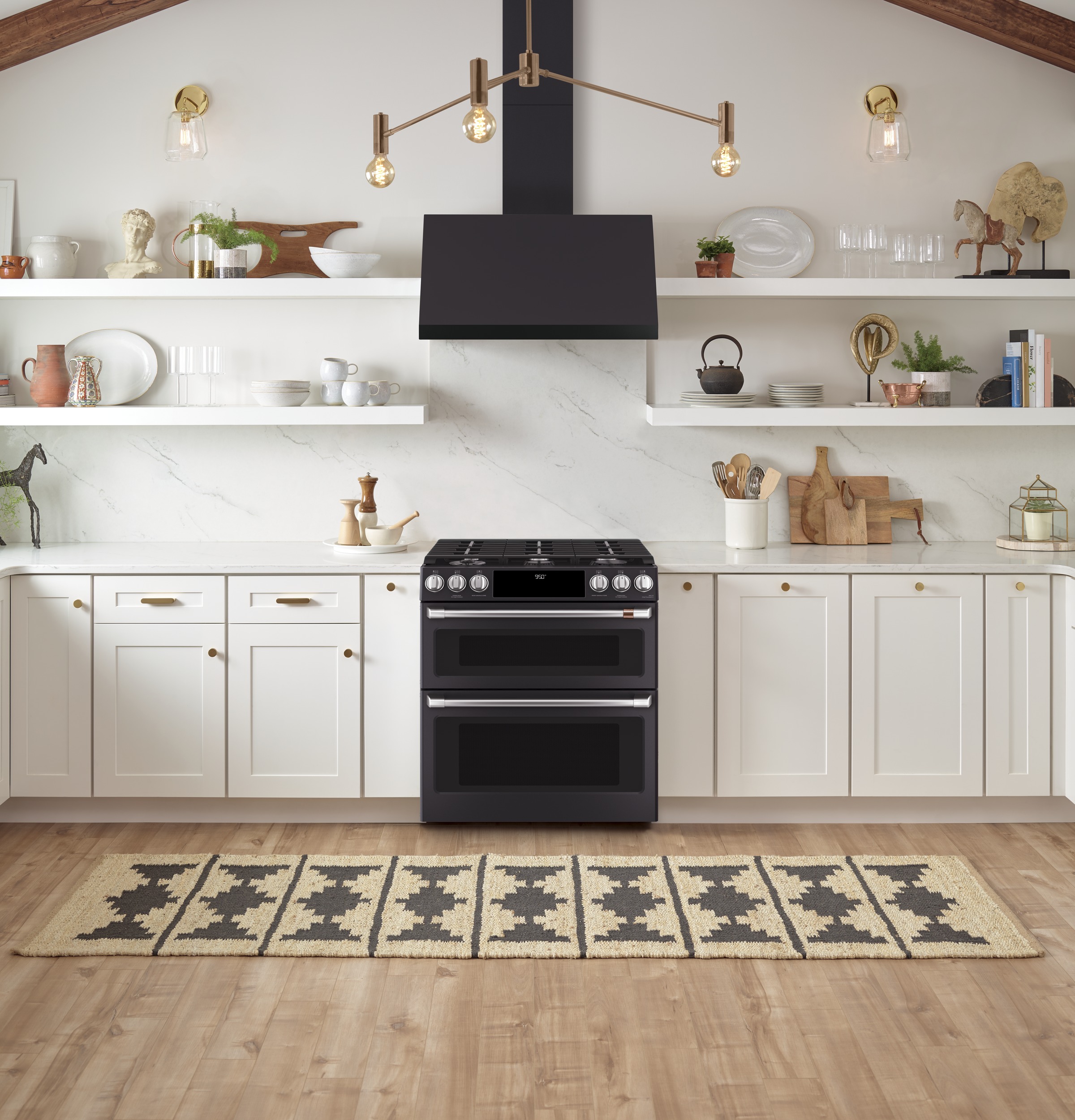 30" Smart Slide-In, Front-Control, Dual-Fuel, Double-Oven Range with Convection C2S950P3MD1