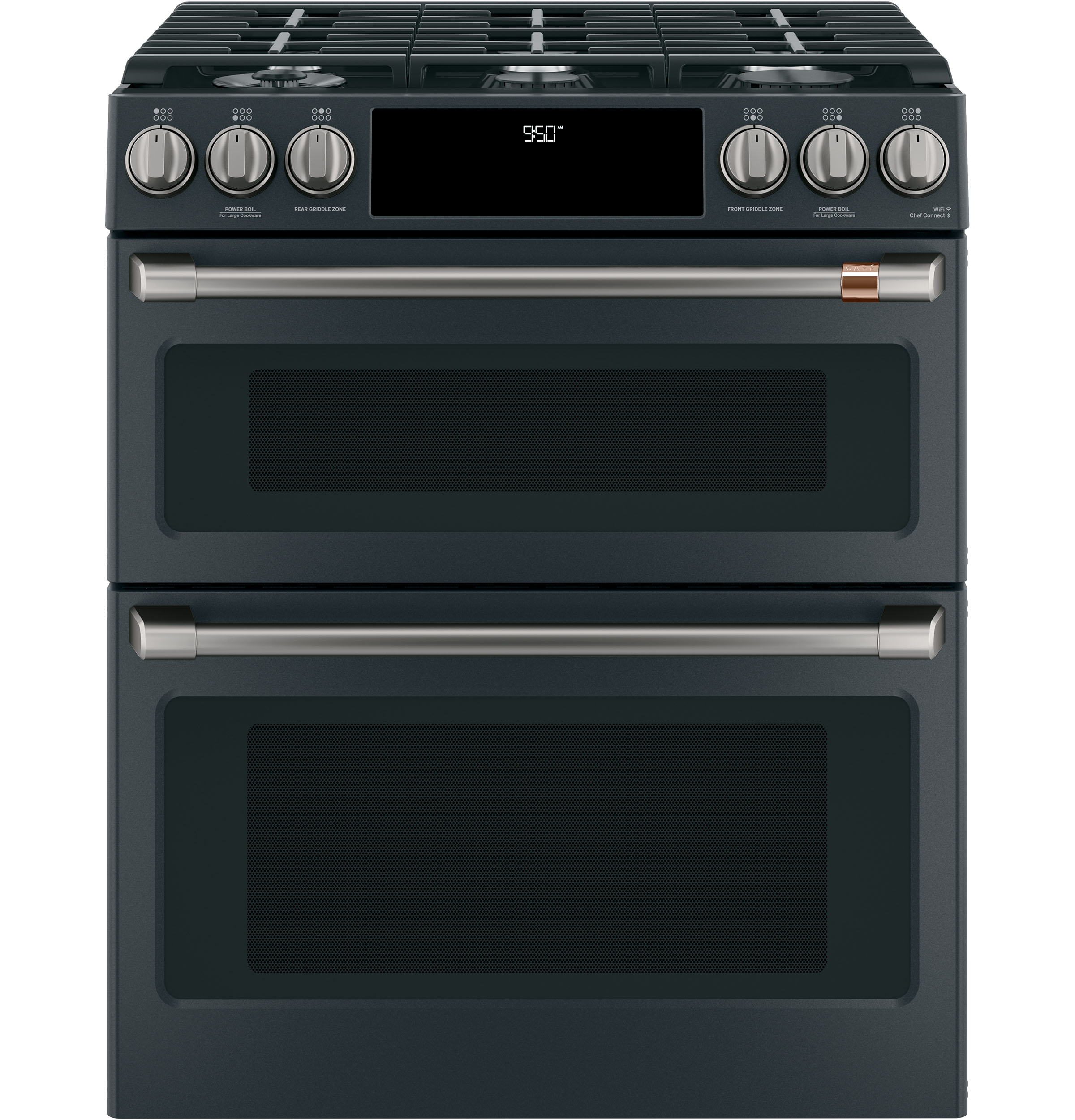 30" Smart Slide-In, Front-Control, Dual-Fuel, Double-Oven Range with Convection C2S950P3MD1