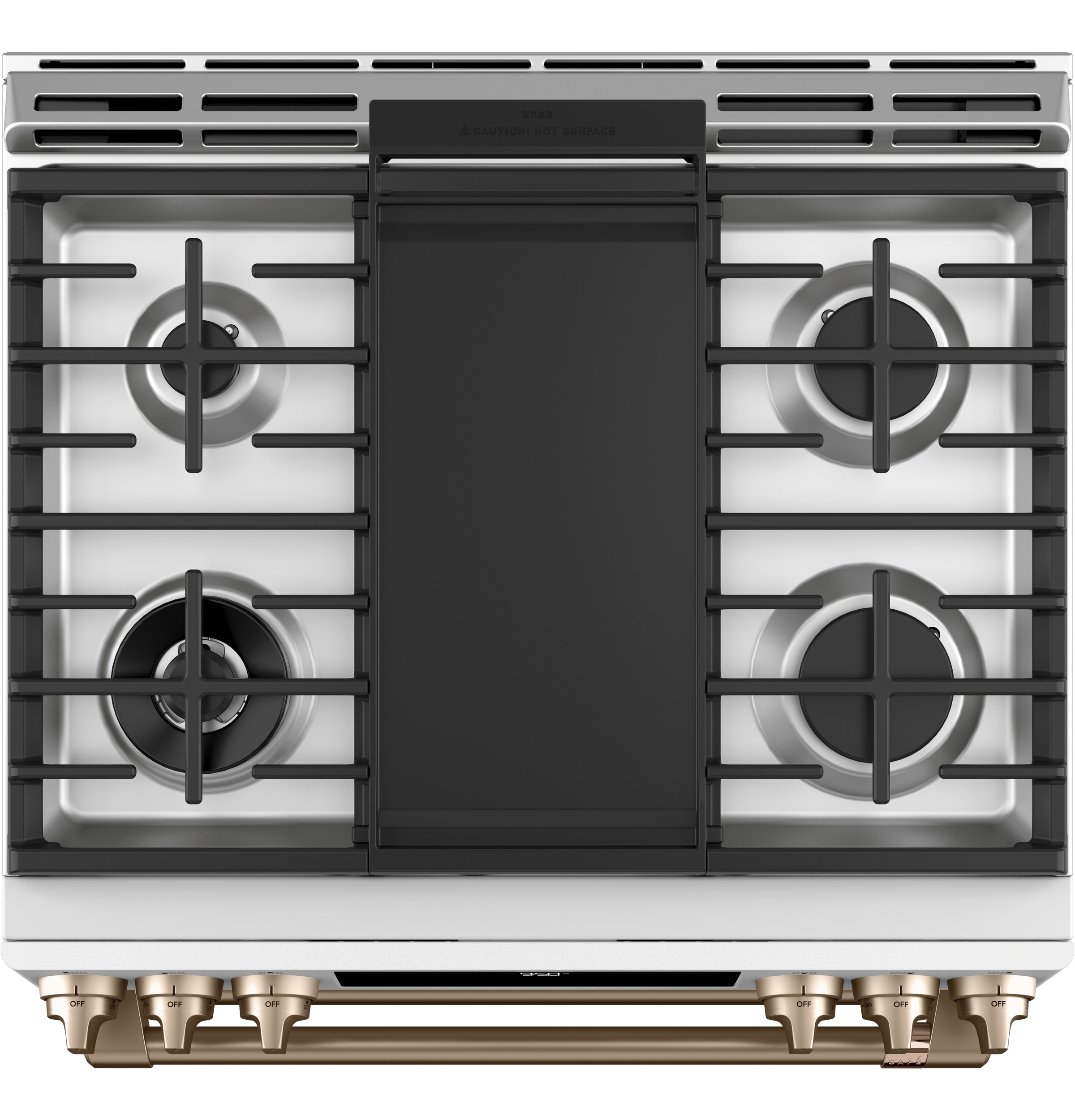 CAFÉ™ 30" Smart Slide-In, Front-Control, Dual-Fuel, Double-Oven Range with Convection C2S950P4MW2