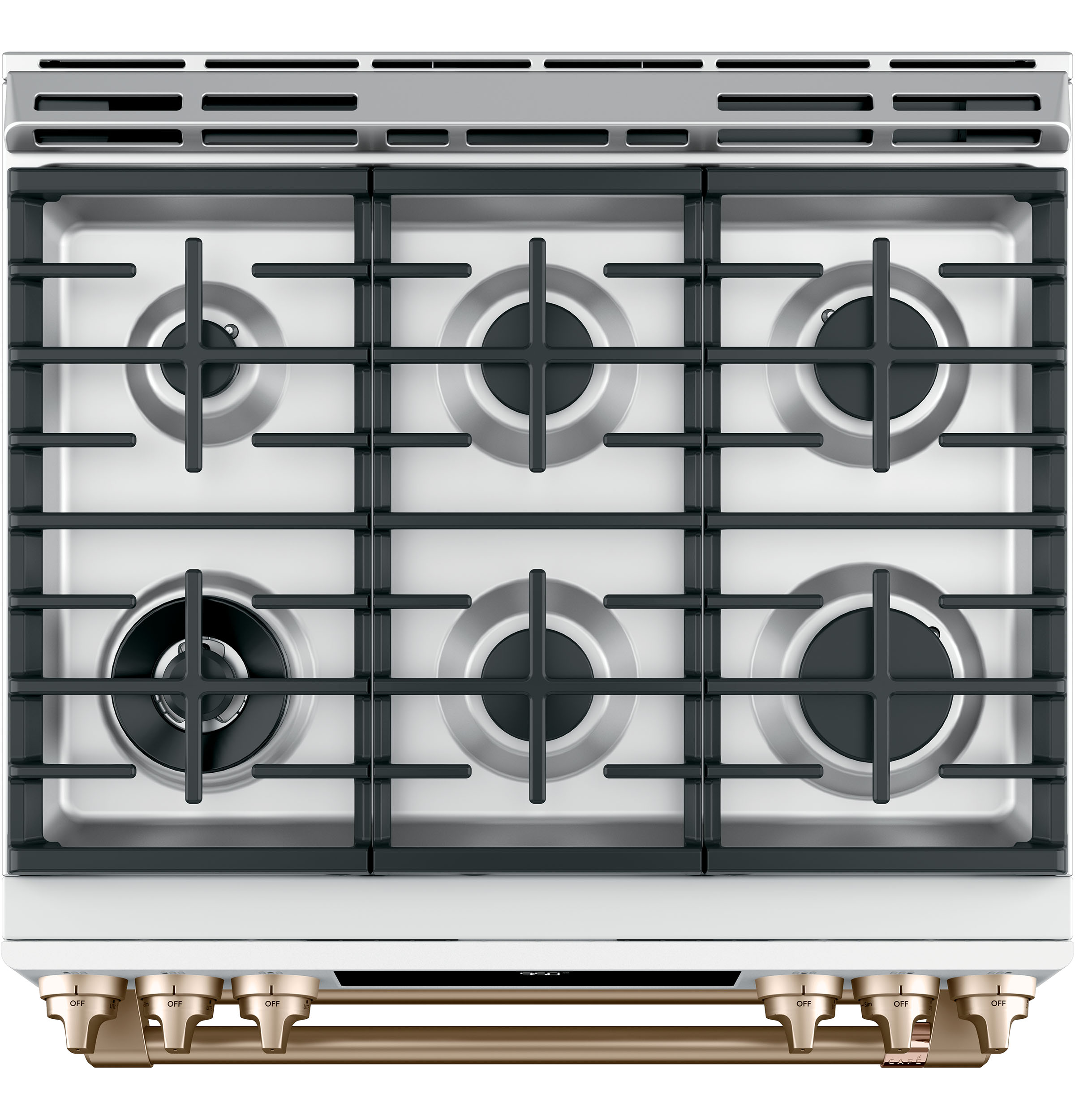 CAFÉ™ 30" Smart Slide-In, Front-Control, Dual-Fuel, Double-Oven Range with Convection C2S950P4MW2