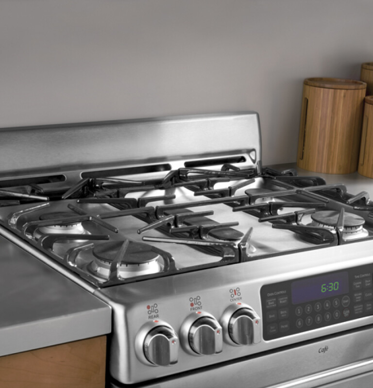 GE Series Free Standing Dual-Fuel Range with Baking Drawer C2S980SEMSS