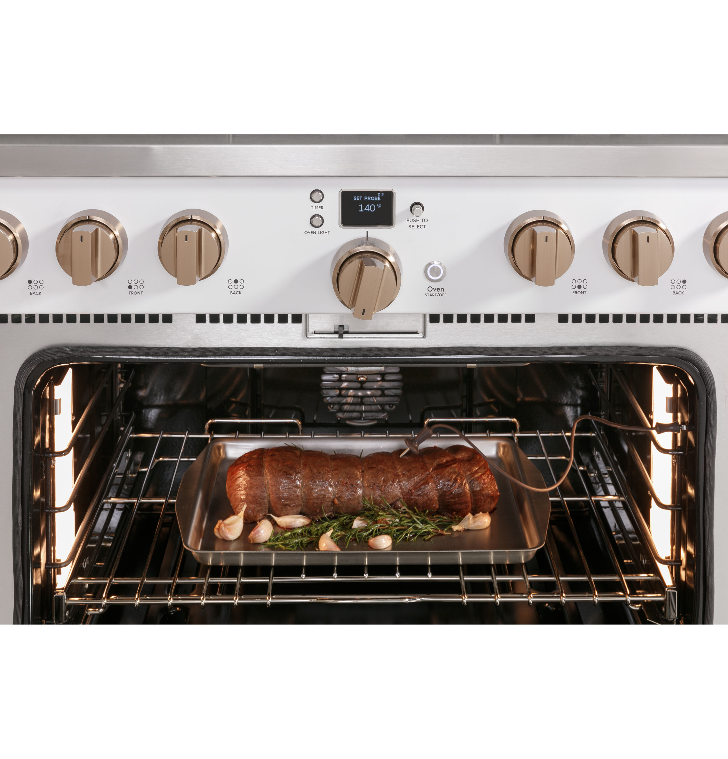 CAFÉ™ 36" Smart Dual-Fuel Commercial-Style Range with 6 Burners (Natural Gas) C2Y366P3TD1