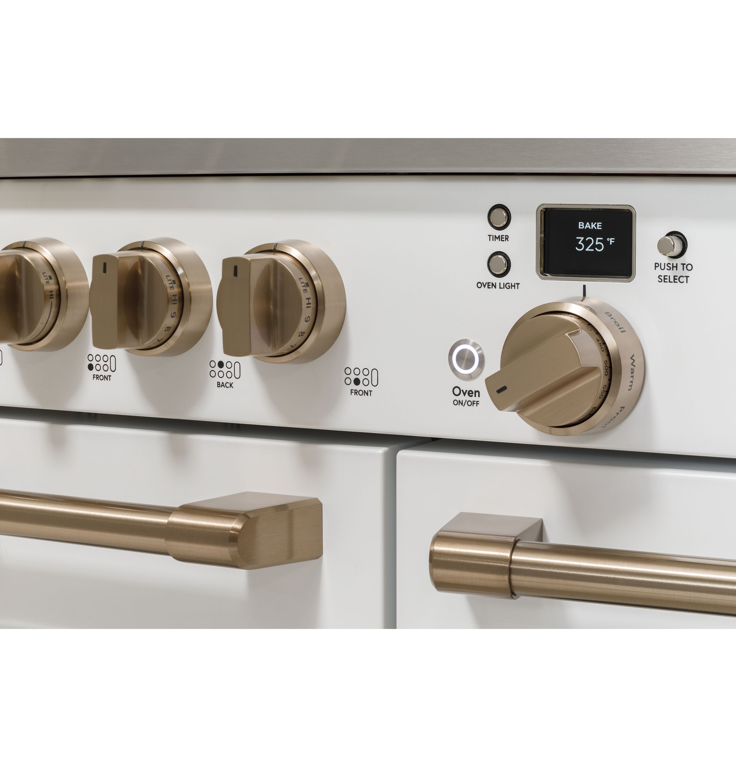 CAFÉ™ 48" Smart Dual-Fuel Commercial-Style Range with 6 Burners and Griddle (Natural Gas) C2Y486P4TW2