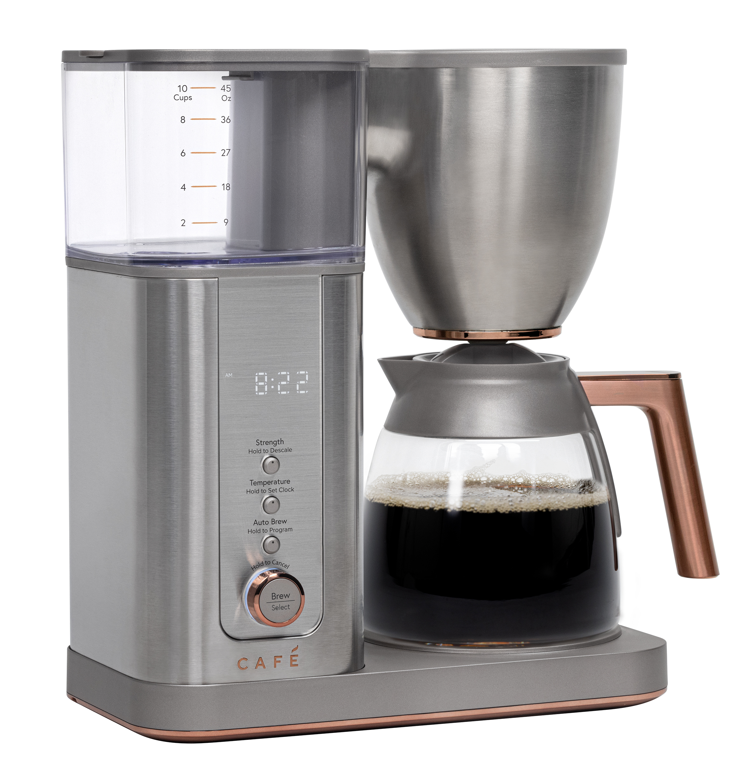 CAFÉ™ Specialty Drip Coffee Maker with Glass Carafe C7CDABS2RS3