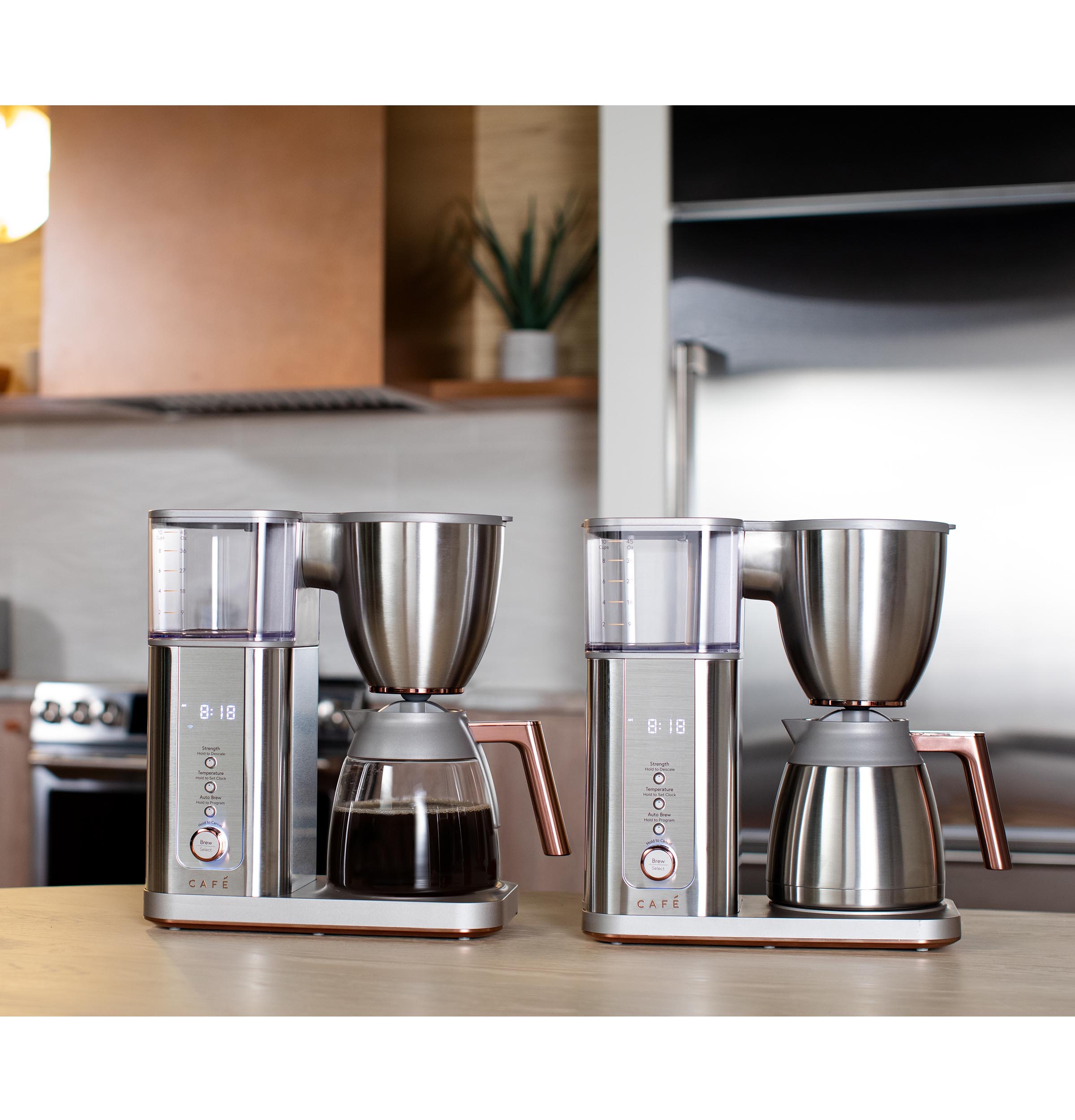 CAFÉ™ Specialty Drip Coffee Maker with Glass Carafe C7CDABS2RS3