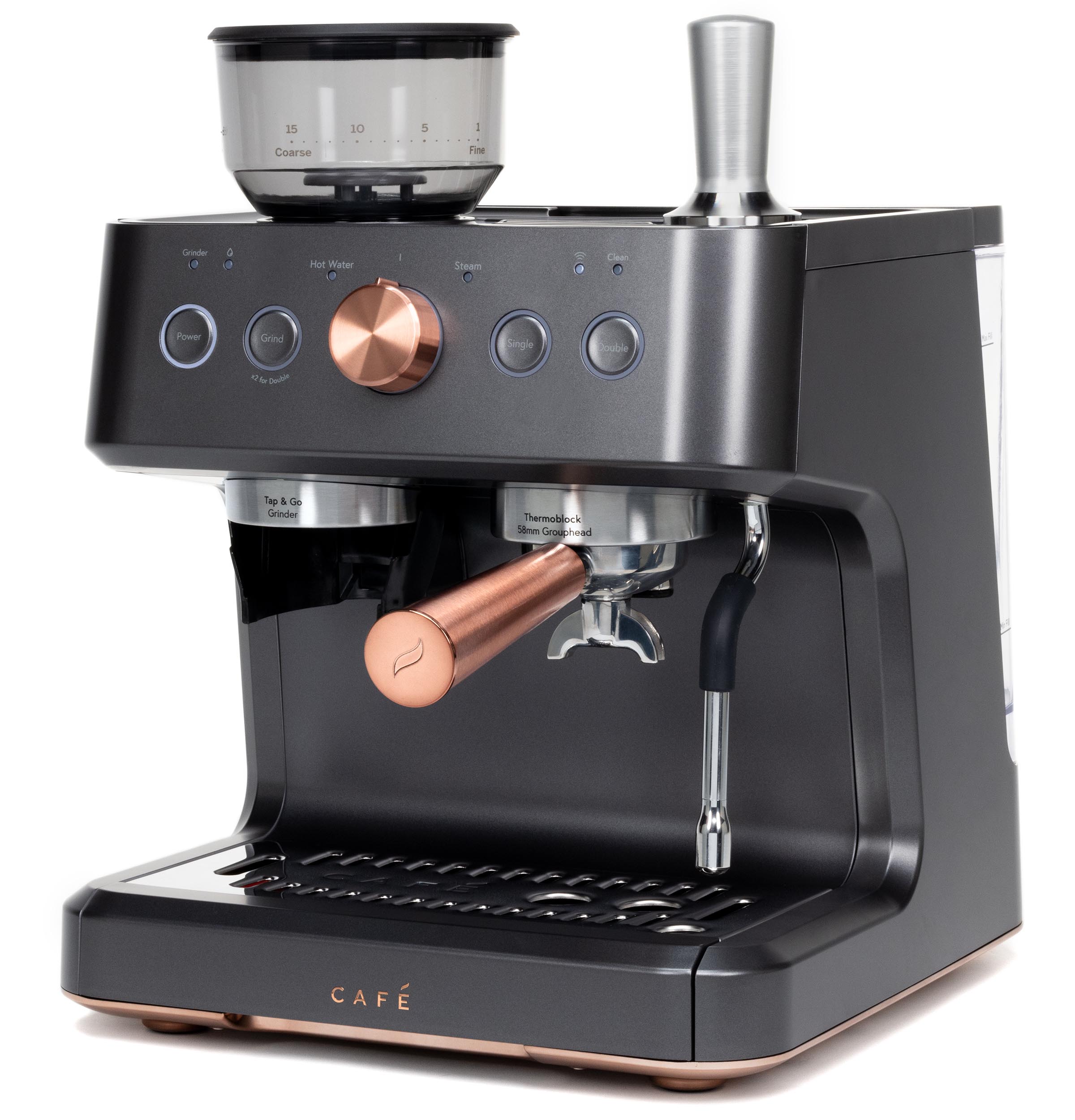 CAFÉ™ BELLISSIMO Semi Automatic Espresso Machine + Frother C7CESAS3RD3