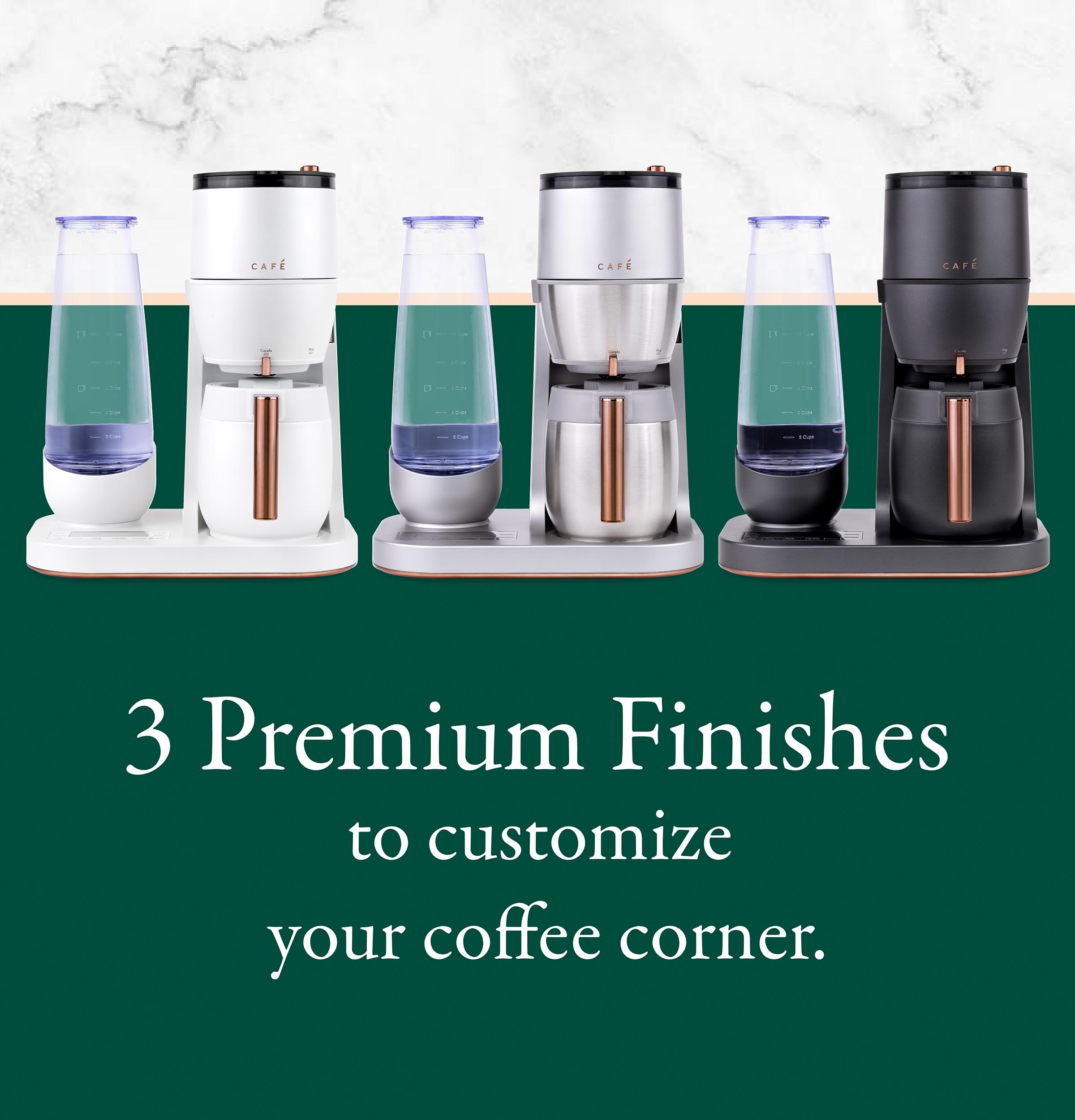CAFÉ™ Specialty Grind and Brew Coffee Maker with Thermal Carafe C7CGAAS2TS3