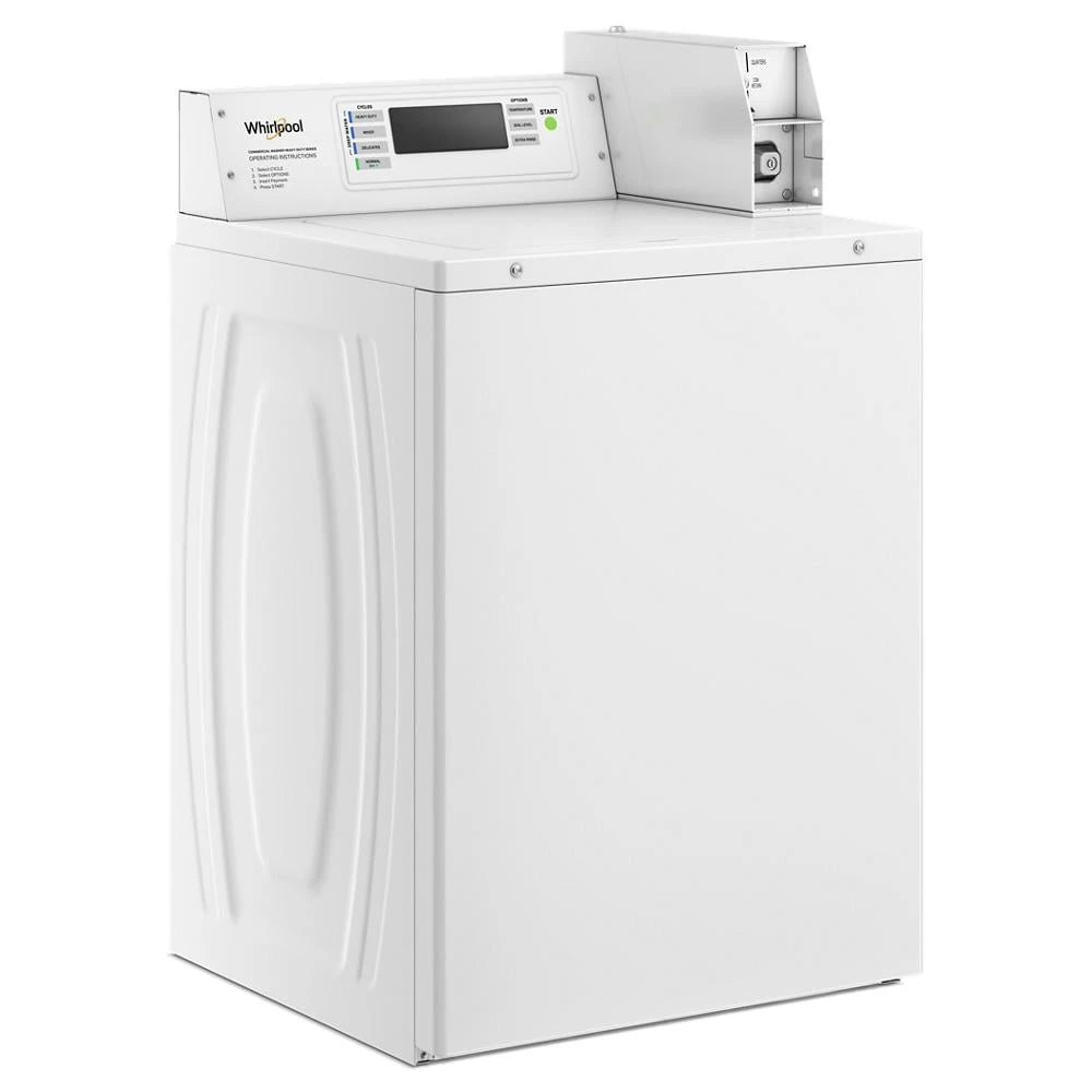 Commercial Top-Load Washer with Factory-Installed Coin Drop and Coin Box CAE2779JQ