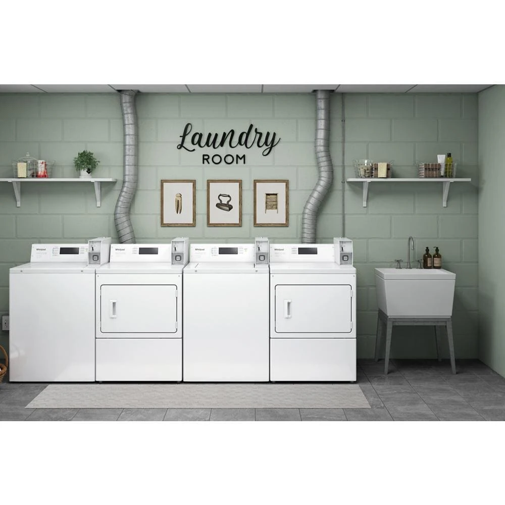 Commercial Top-Load Washer with Factory-Installed Coin Drop and Coin Box CAE2779JQ