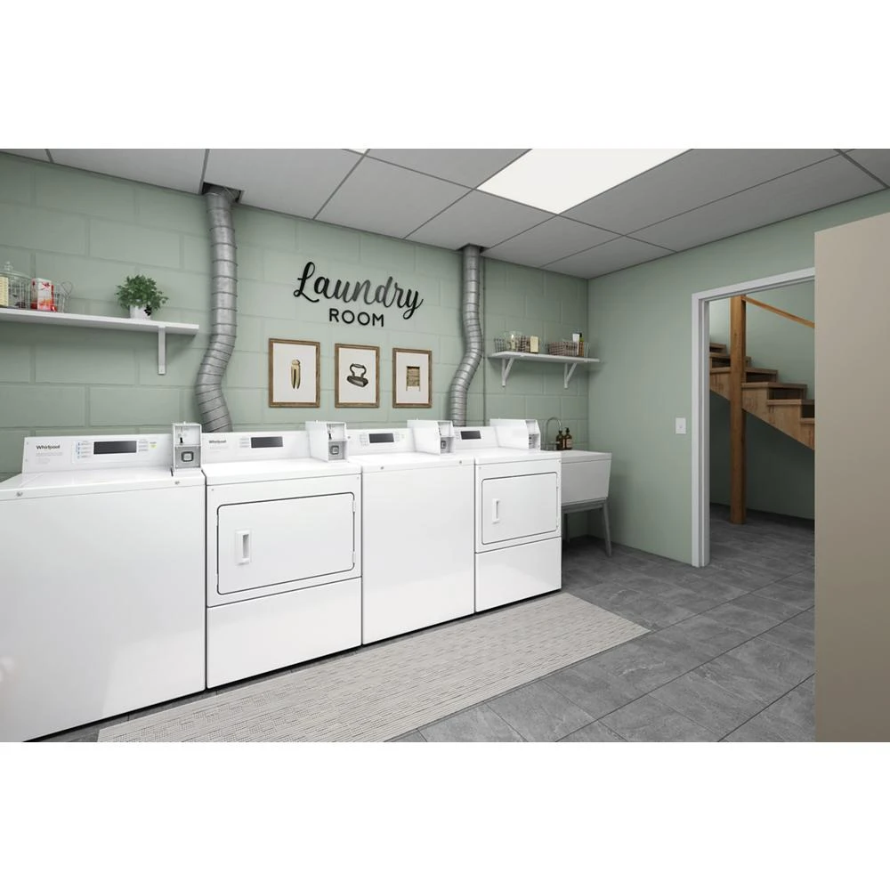 Commercial Top-Load Washer with Factory-Installed Coin Drop and Coin Box CAE2779JQ