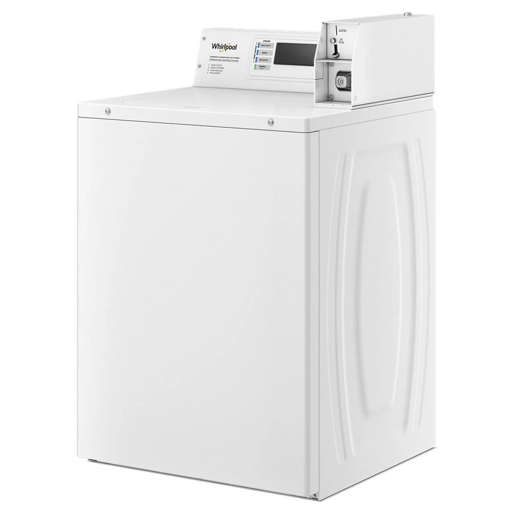 Commercial Top-Load Washer with Factory-Installed Coin Drop and Coin Box CAE2779JQ