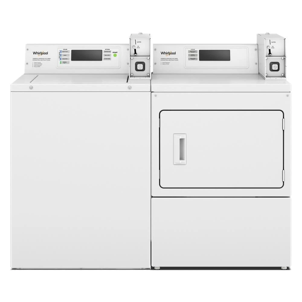 Commercial Top-Load Washer with Factory-Installed Coin Drop and Coin Box CAE2779JQ