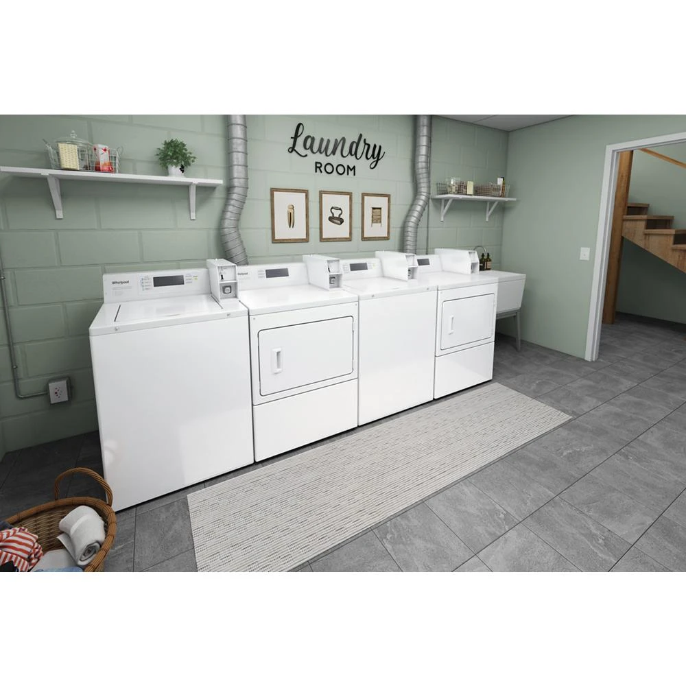 Commercial Top-Load Washer with Factory-Installed Coin Drop and Coin Box CAE2779JQ