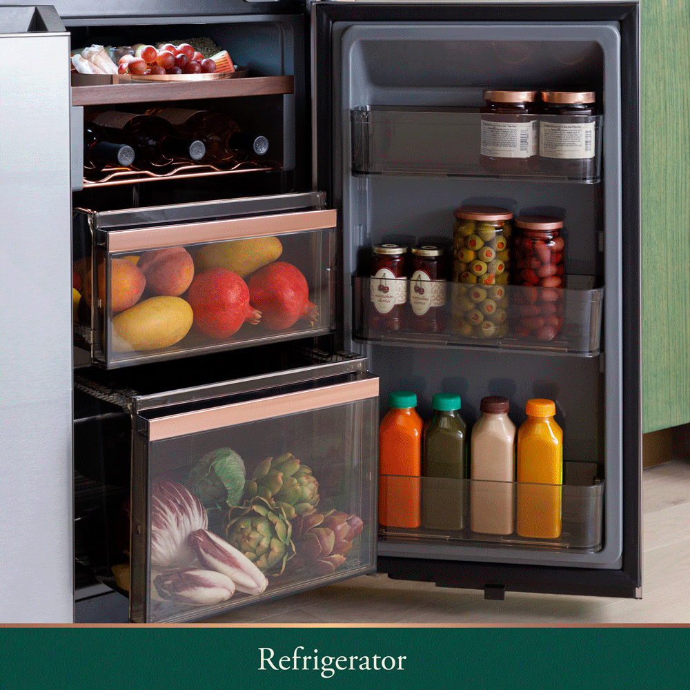 CAFÉ™ ENERGY STAR® 28.3 Cu. Ft. Smart Quad-Door Refrigerator in Platinum Glass with Dual-Dispense AutoFill Pitcher CAE28DM5TS5