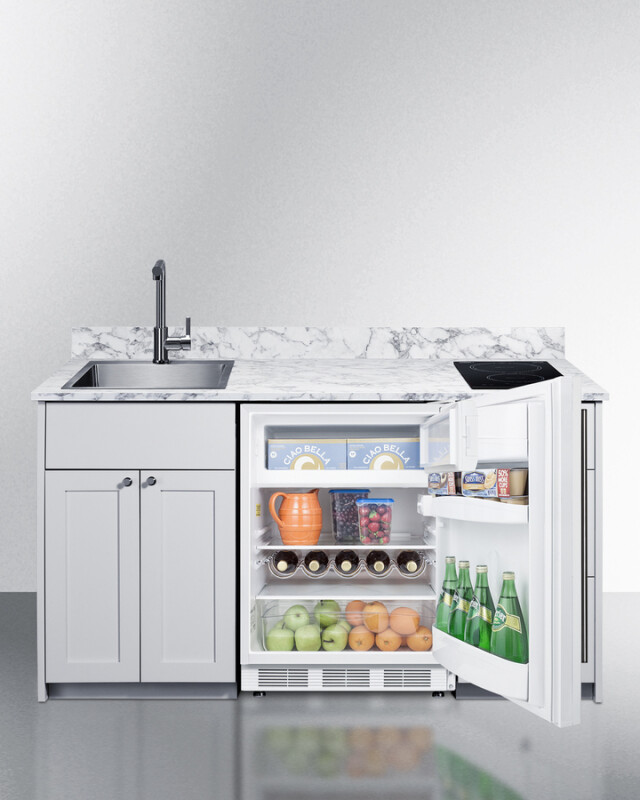 Turnkey Caldera Kitchen, ADA-Compliant CALDERAWH33ISINKL