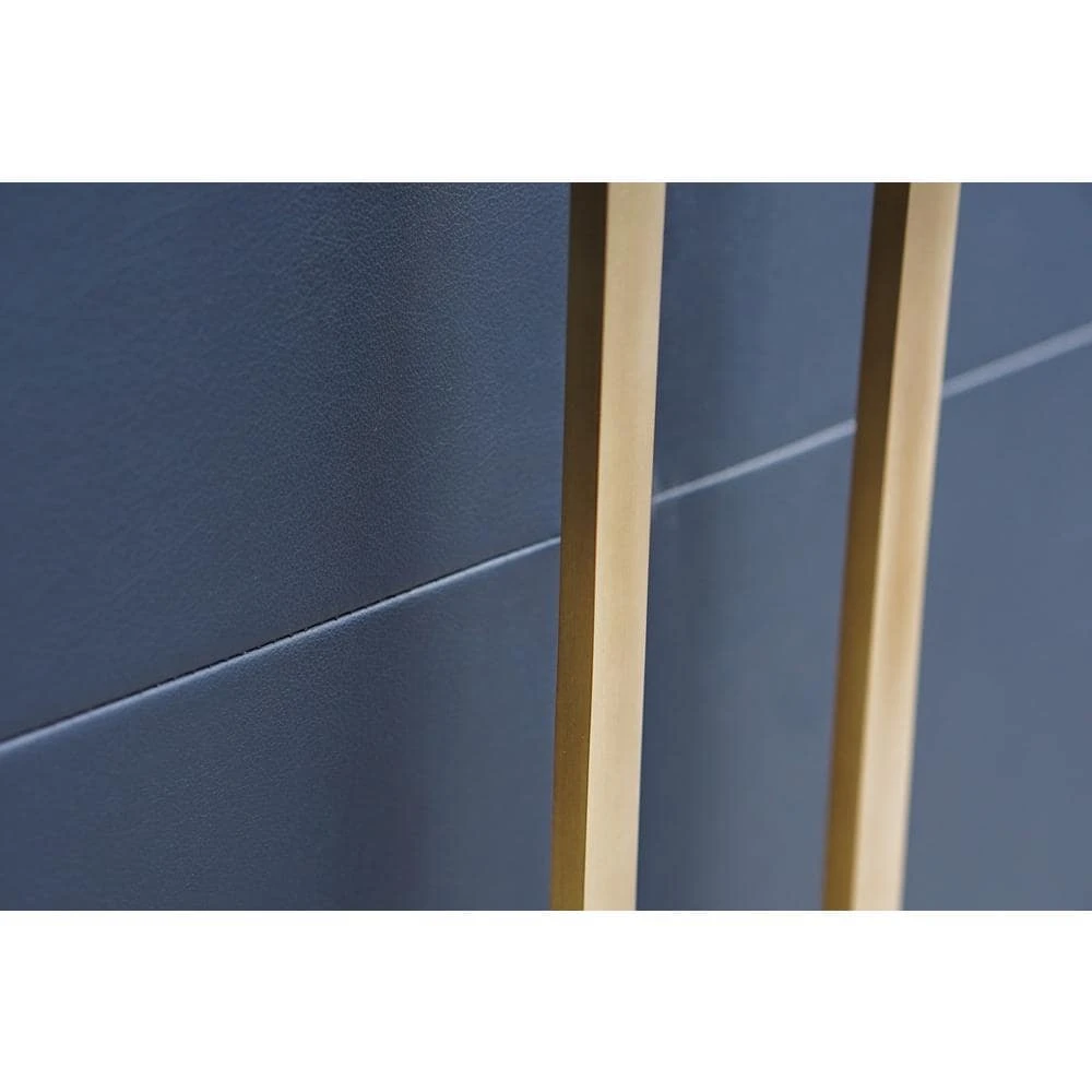 18" Cuts By Leather Panel CARBON18L