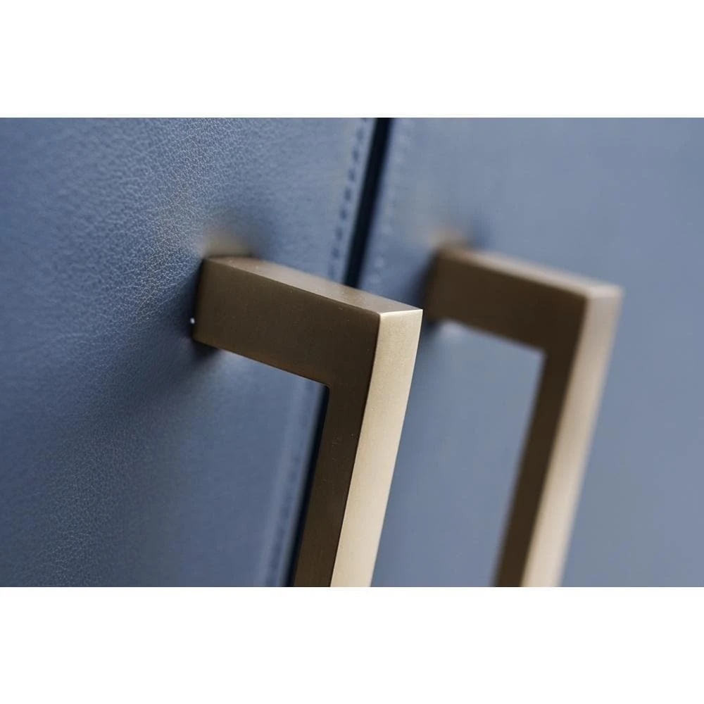 18" Cuts By Leather Panel CARBON18L