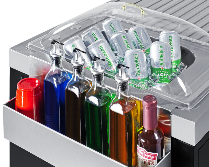Portable Outdoor Kitchenette CARTOS54LS