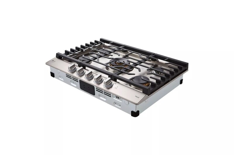LG STUDIO 30” UltraHeat™ Gas Cooktop with EasyClean® CBGS3028S