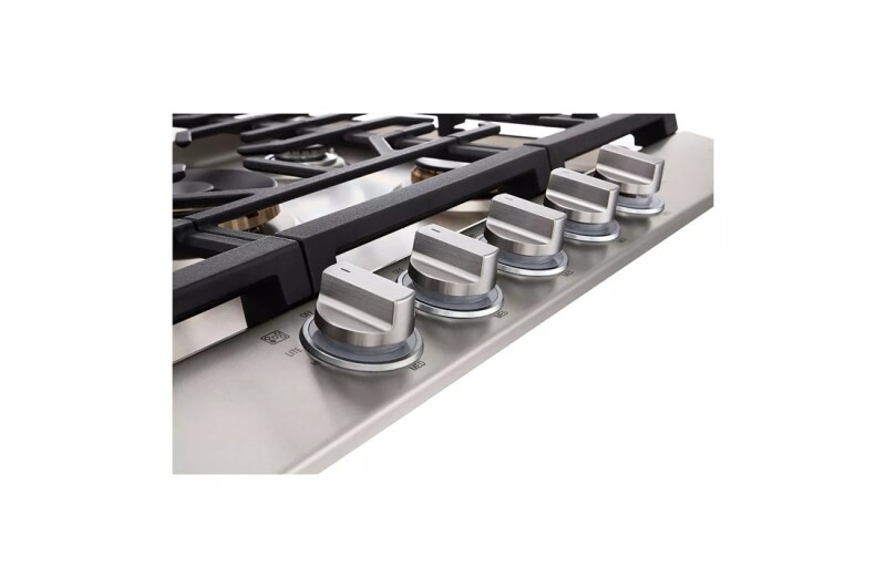 LG STUDIO 30” UltraHeat™ Gas Cooktop with EasyClean® CBGS3028S