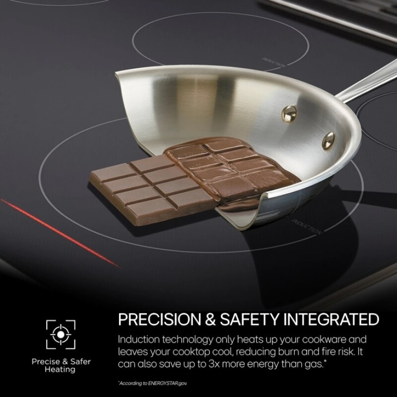 30” Smart Induction Cooktop with UltraHeat™ 5.0kW Element CBIH3017BE
