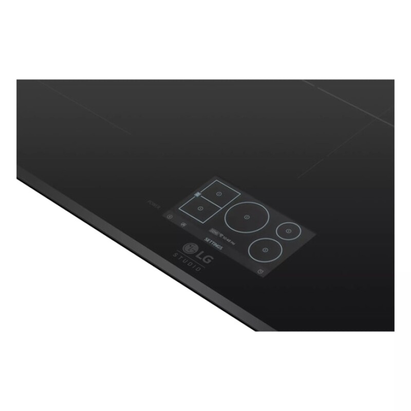 LG STUDIO 36” Induction Cooktop with 5 Burners and Flexible Cooking Zone CBIS3618BE