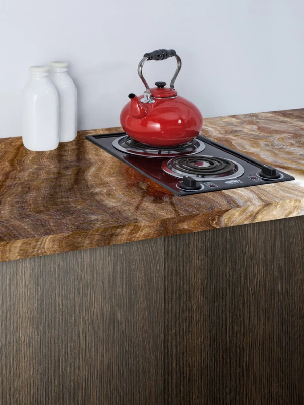 12" Wide 115V 2-Burner Coil Cooktop CCE212BL