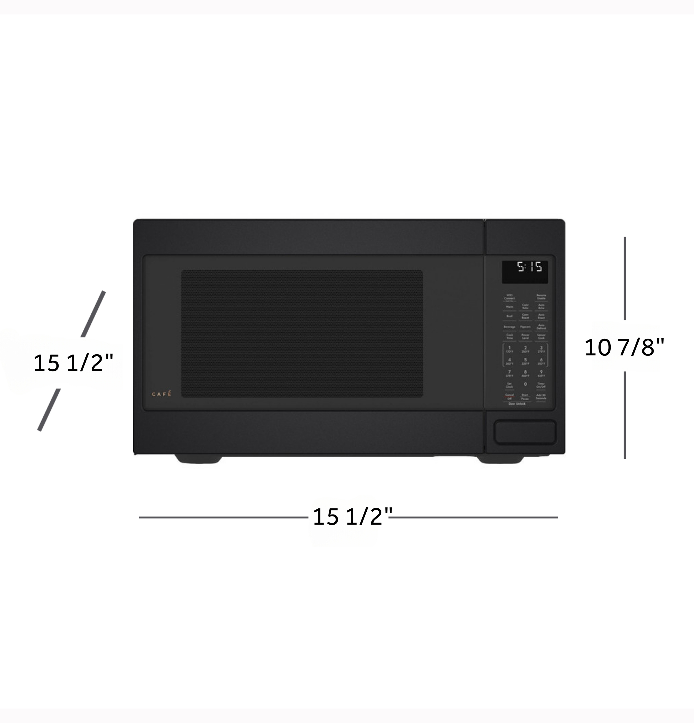CAFÉ™ 1.5 Cu. Ft. Smart Countertop Convection/Microwave Oven CCWK15C1WDS