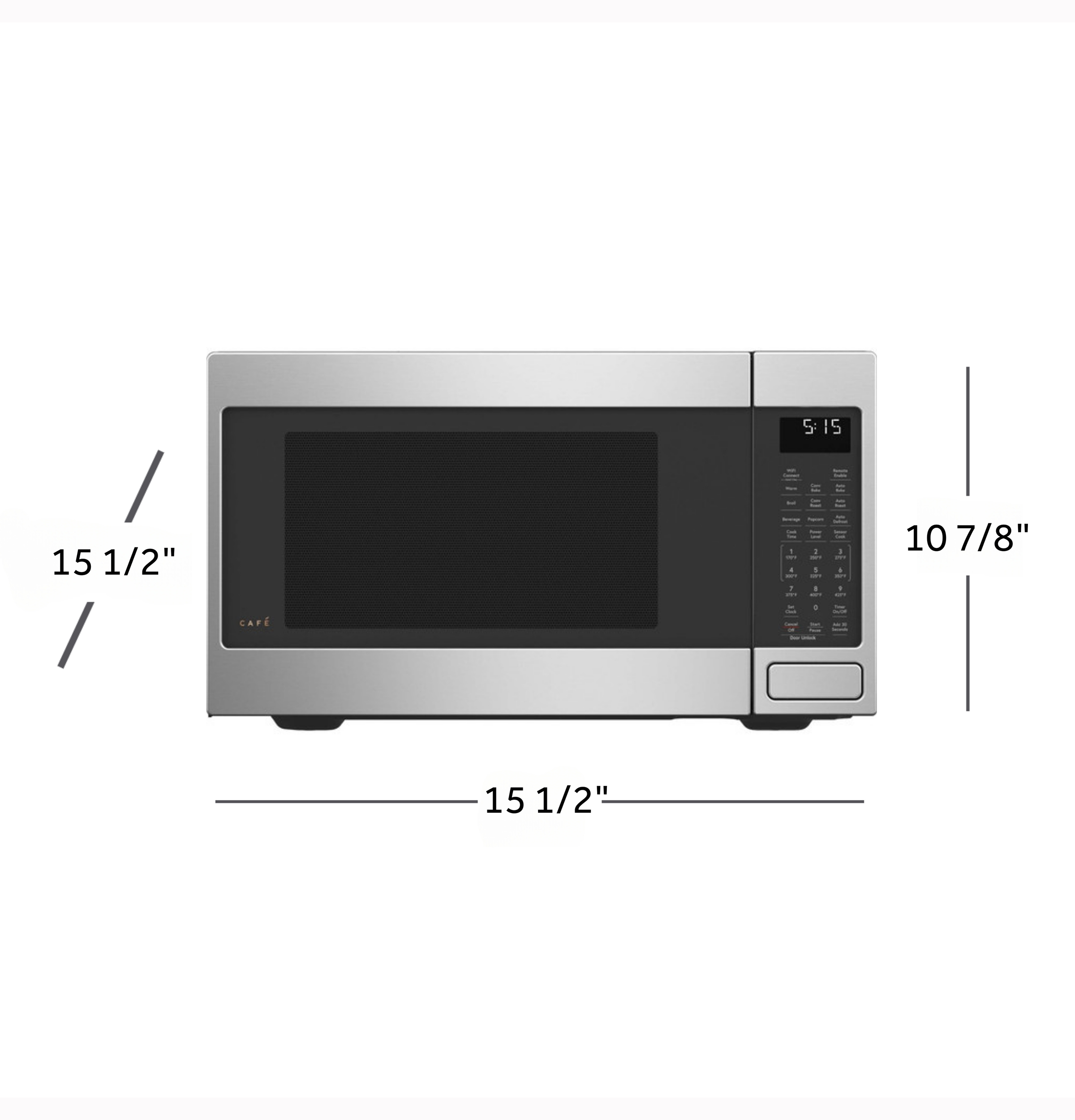 CAFÉ™ 1.5 Cu. Ft. Smart Countertop Convection/Microwave Oven CCWK15C1WSS