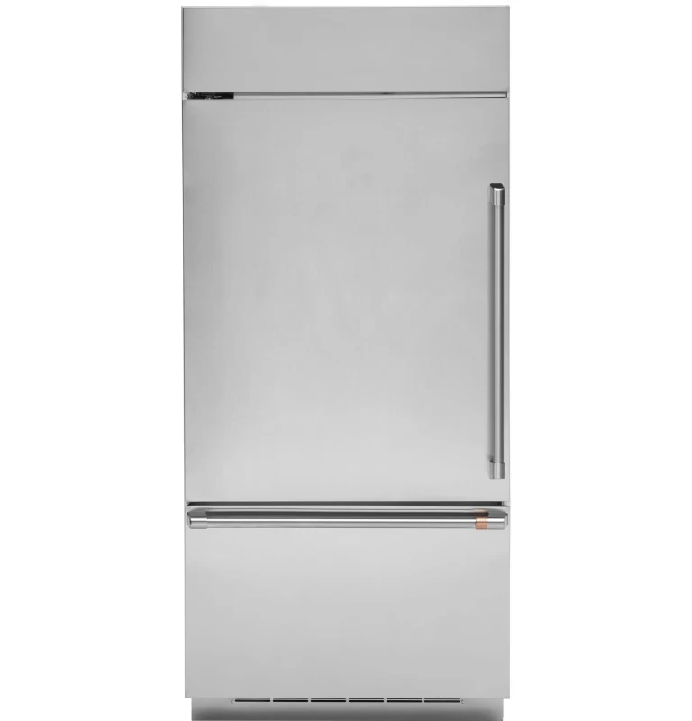 Cafe 21.3 Cu. Ft. Built-In Bottom-Freezer Refrigerator Stainless Steel CDB36LP2PS1 Picture 1
