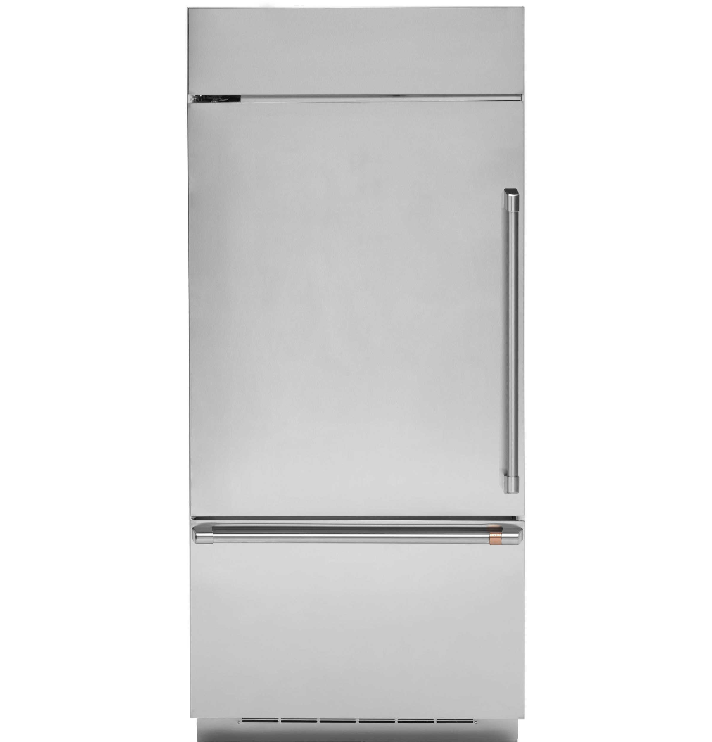 Cafe 21.3 Cu. Ft. Built-In Bottom-Freezer Refrigerator Stainless Steel CDB36LP2PS1 Picture 1