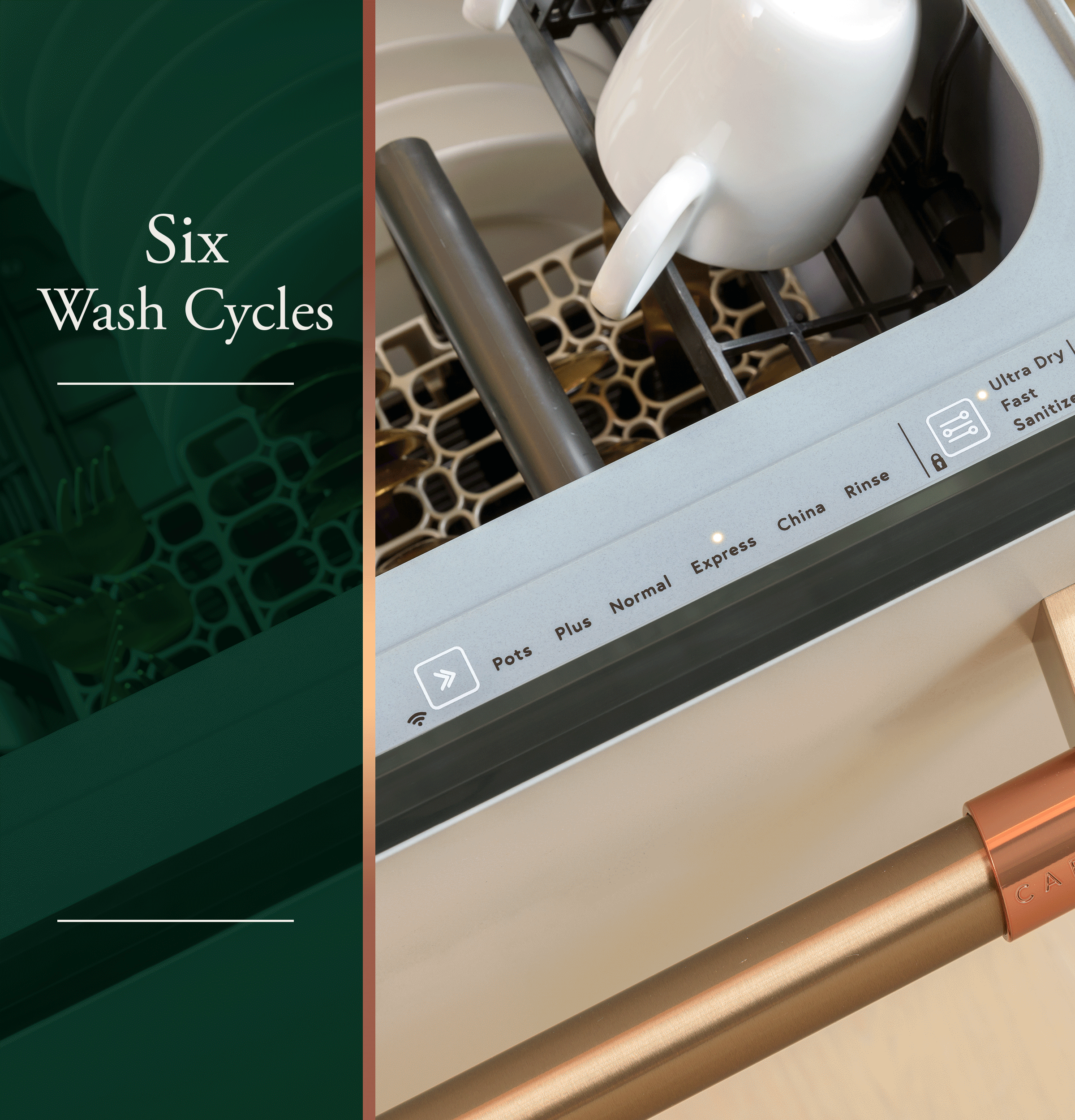 CAFÉ™ ENERGY STAR Smart Single Drawer Dishwasher CDD220P2WS1