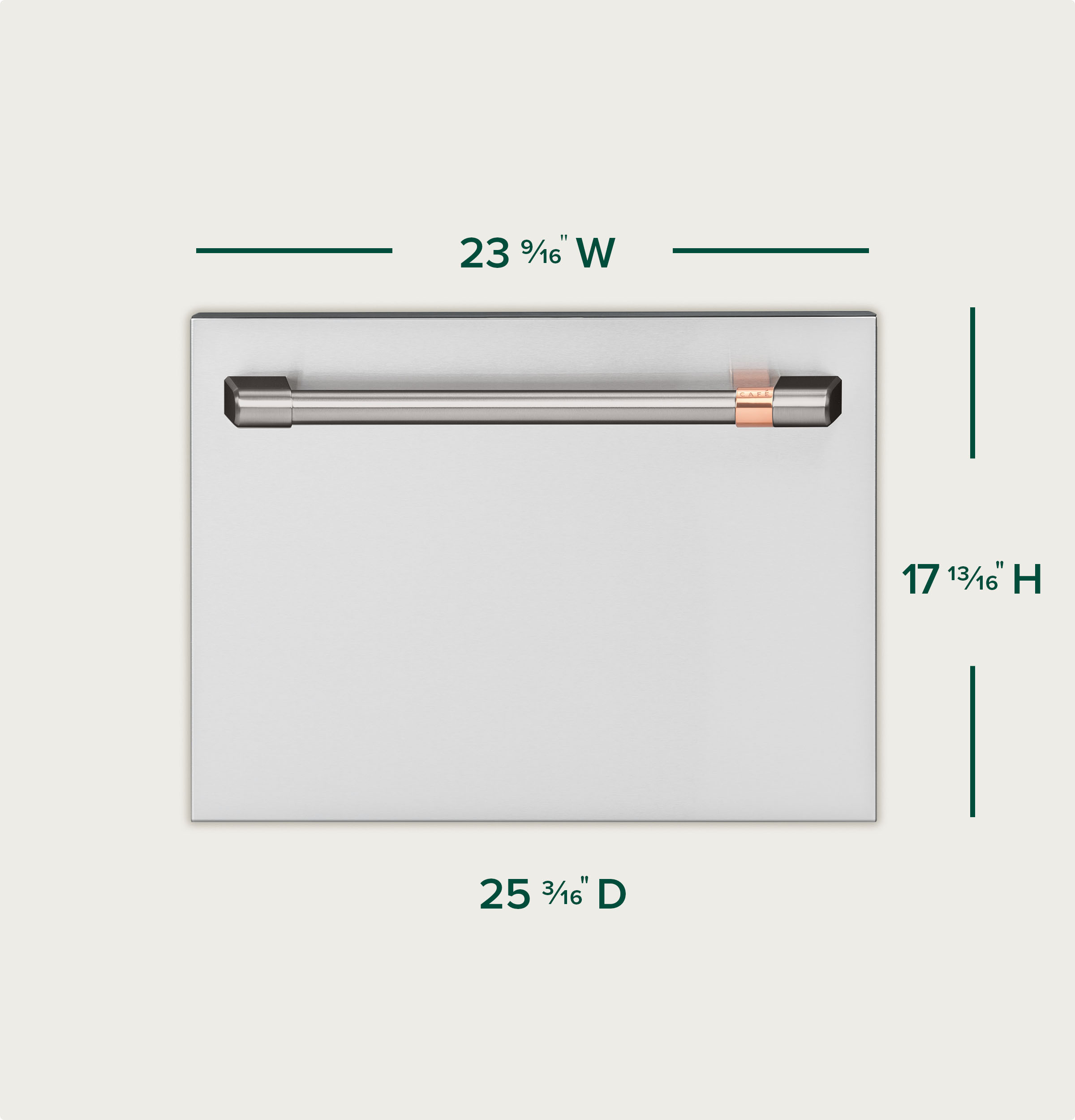 CAFÉ™ ENERGY STAR Smart Single Drawer Dishwasher CDD220P2WS1