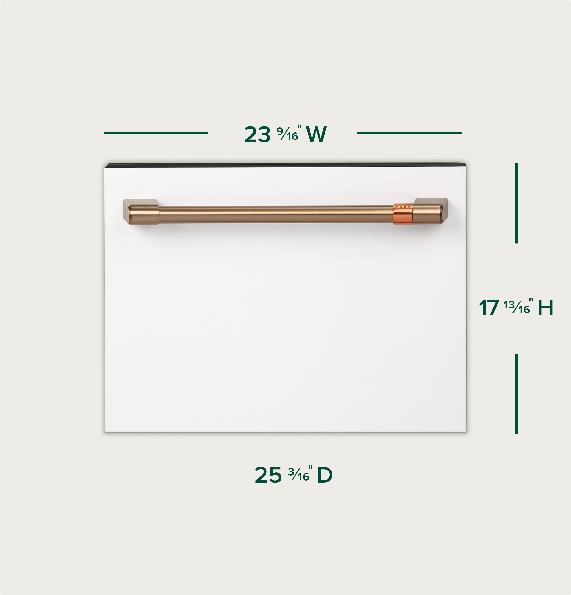 CAFÉ™ ENERGY STAR Smart Single Drawer Dishwasher CDD220P4WW2