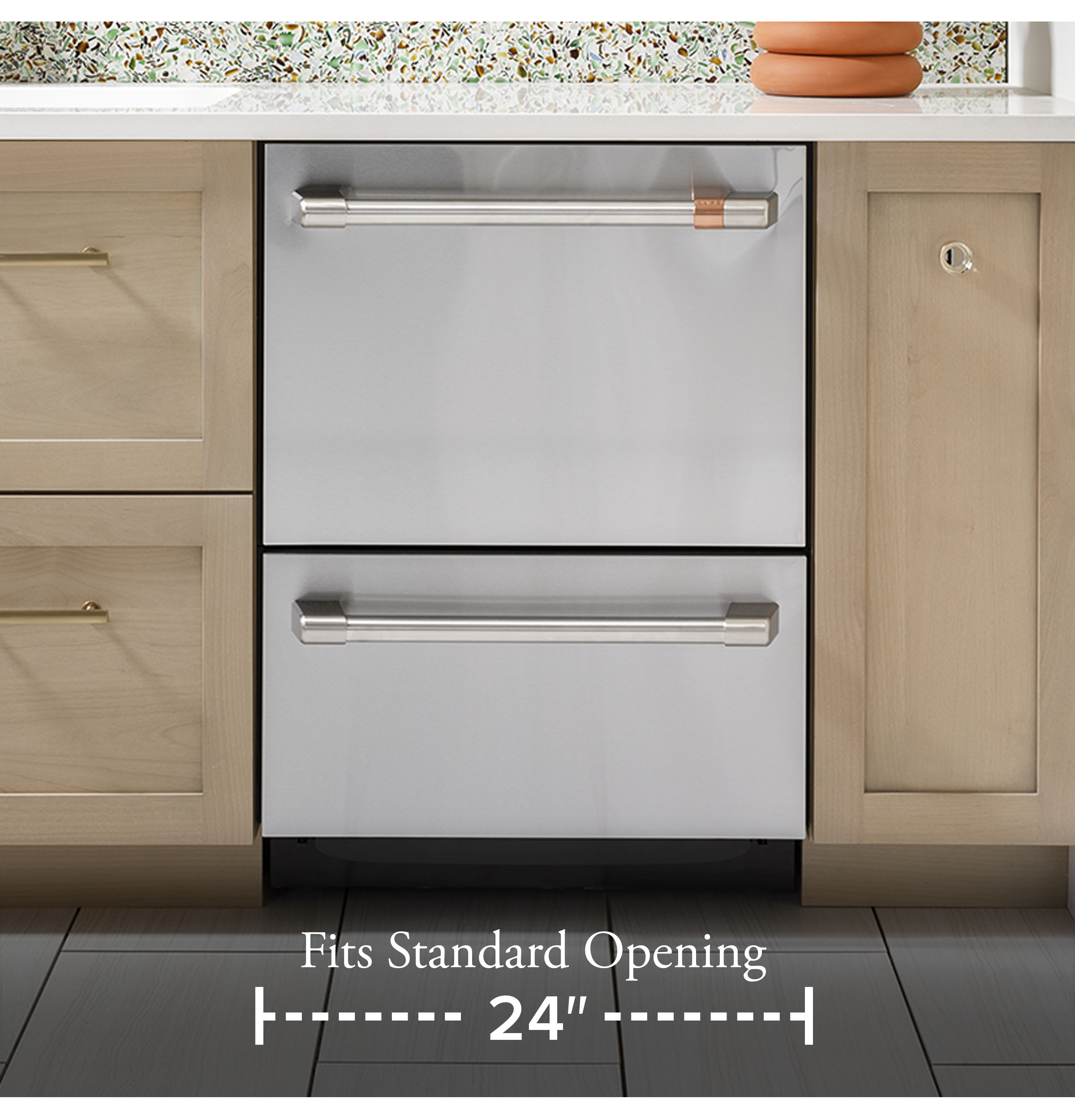 CAFÉ™ Dishwasher Double Drawer CDD420P2TS1