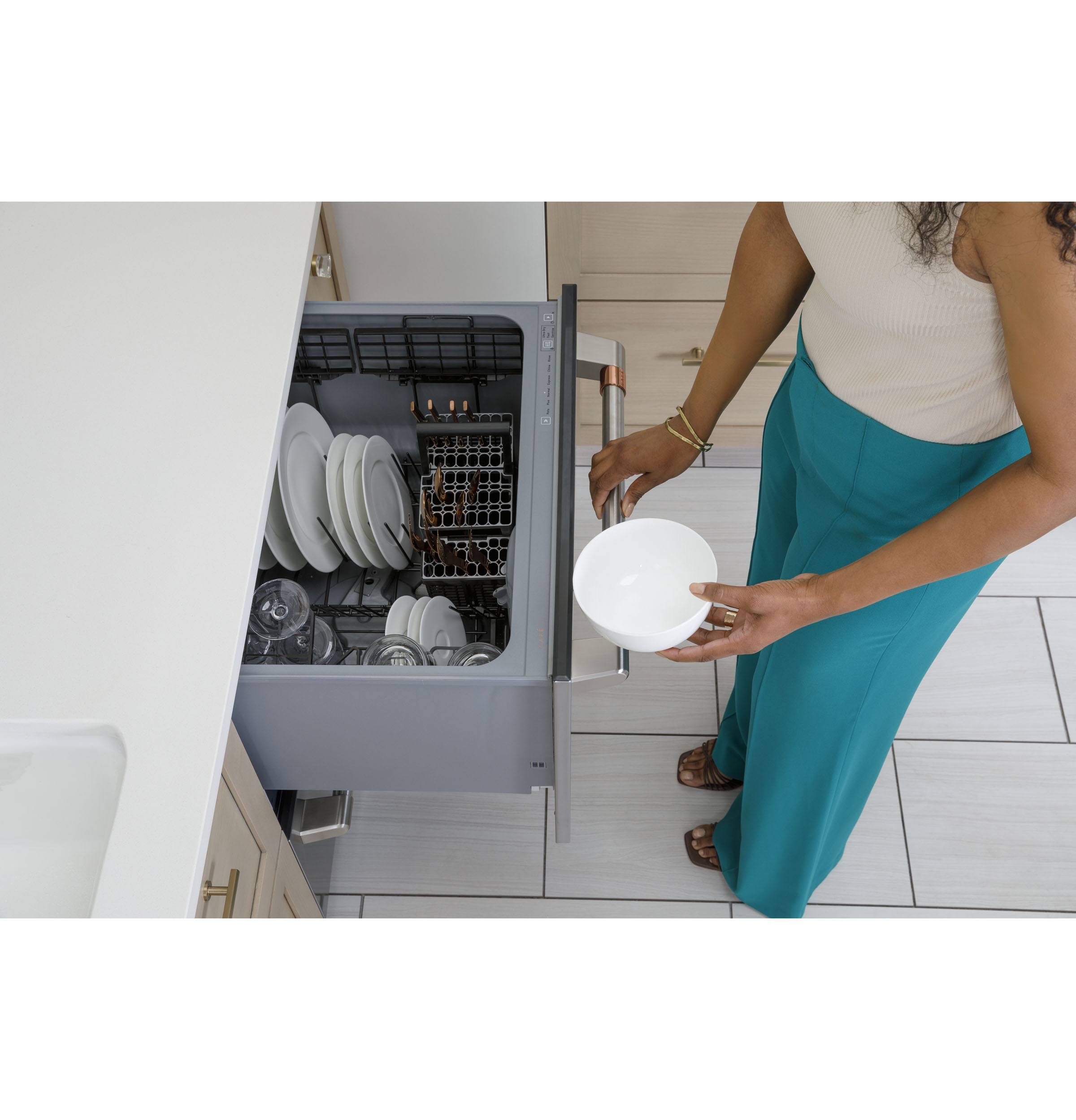 CAFÉ™ Dishwasher Double Drawer CDD420P3TD1