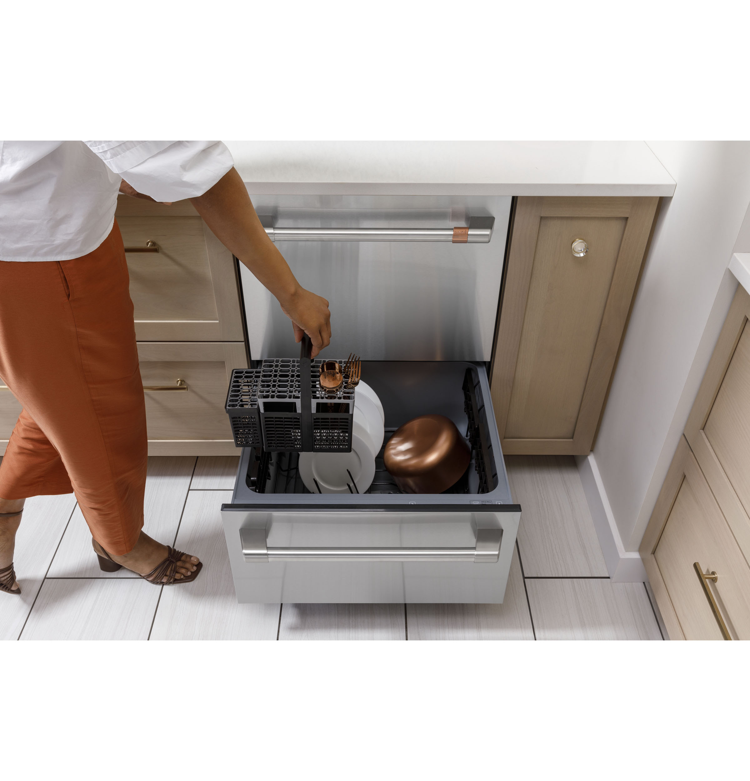 CAFÉ™ Dishwasher Double Drawer CDD420P3TD1