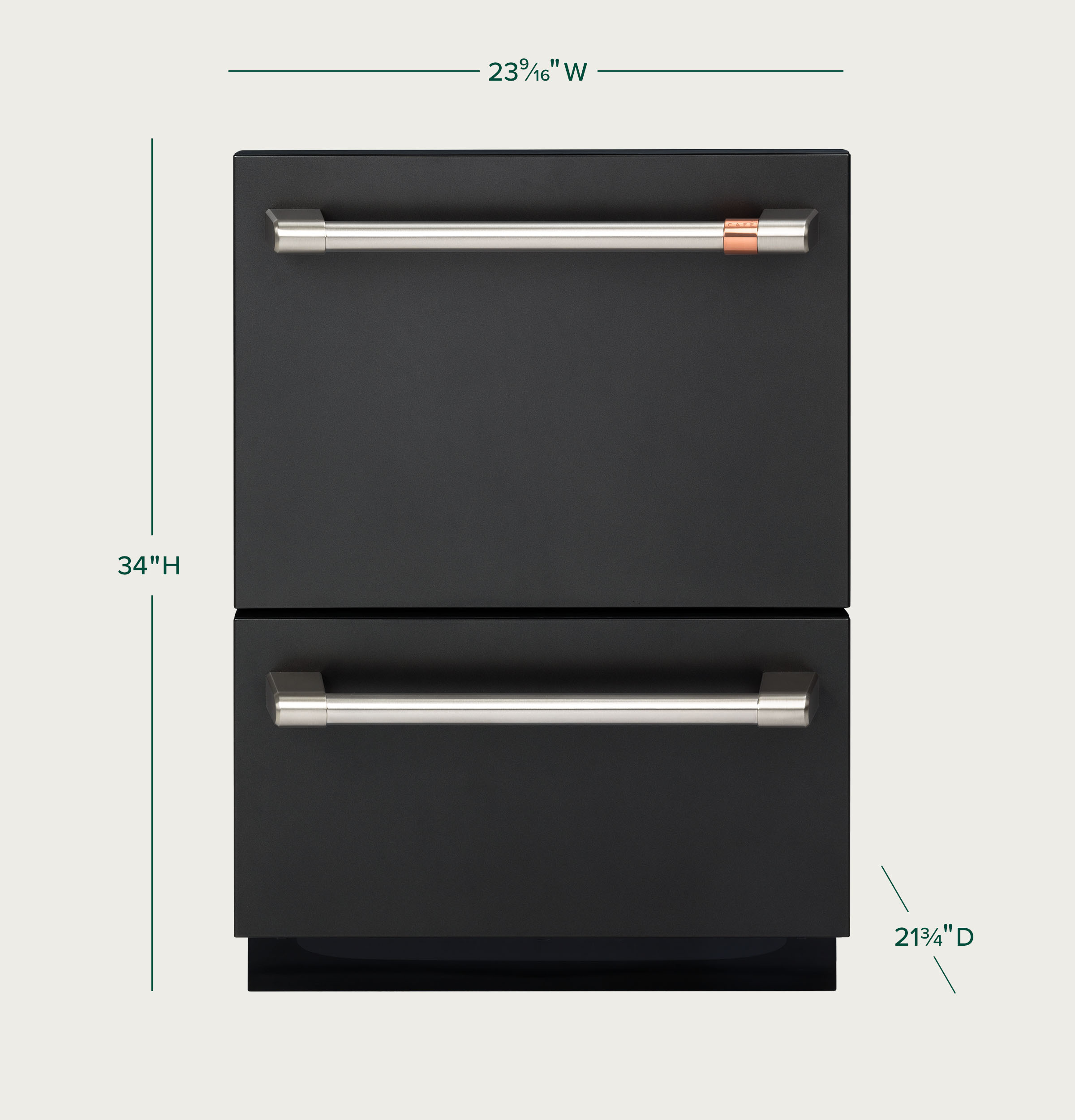 CAFÉ™ Dishwasher Double Drawer CDD420P3TD1