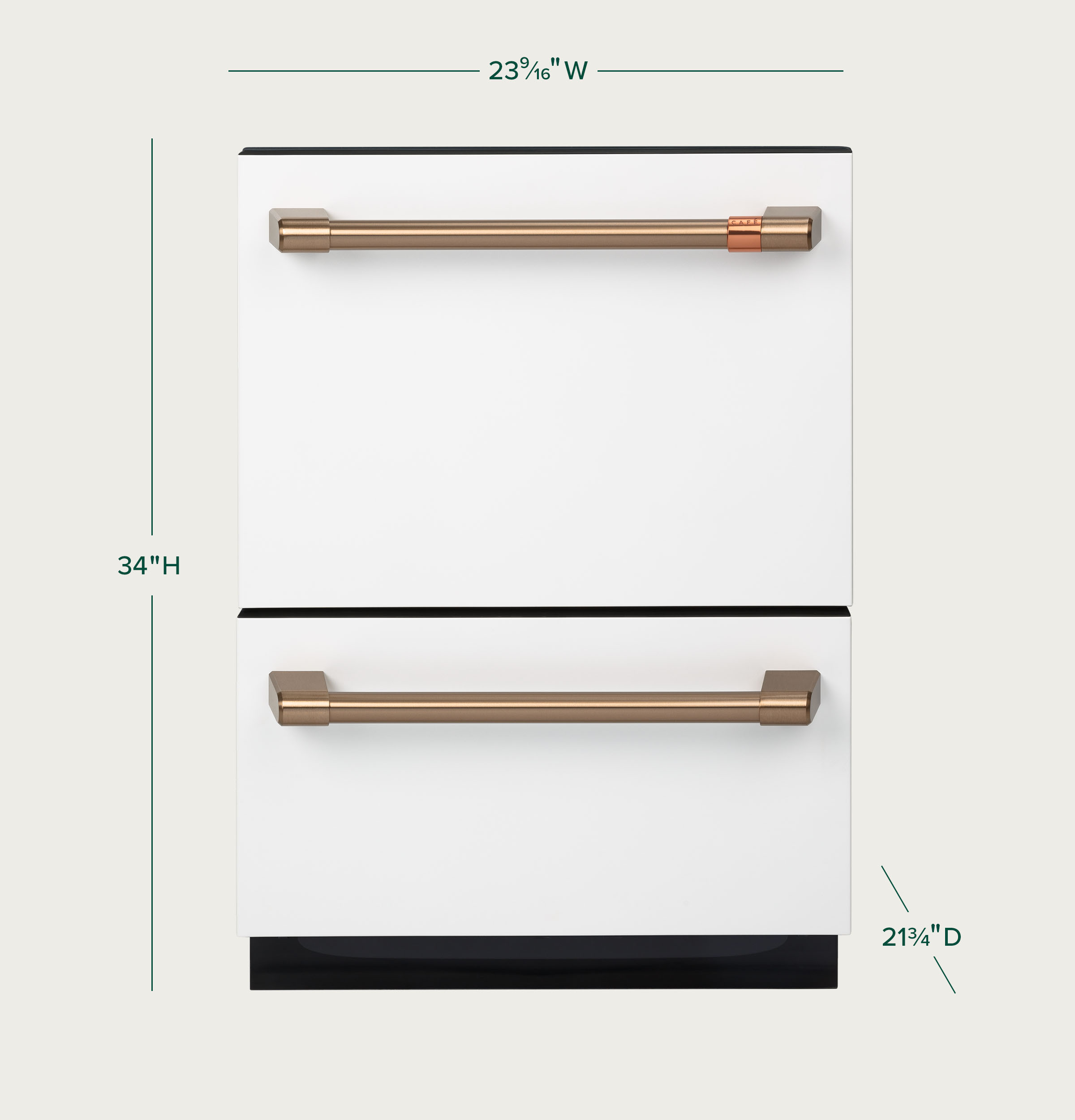 CAFÉ™ Dishwasher Double Drawer CDD420P4TW2