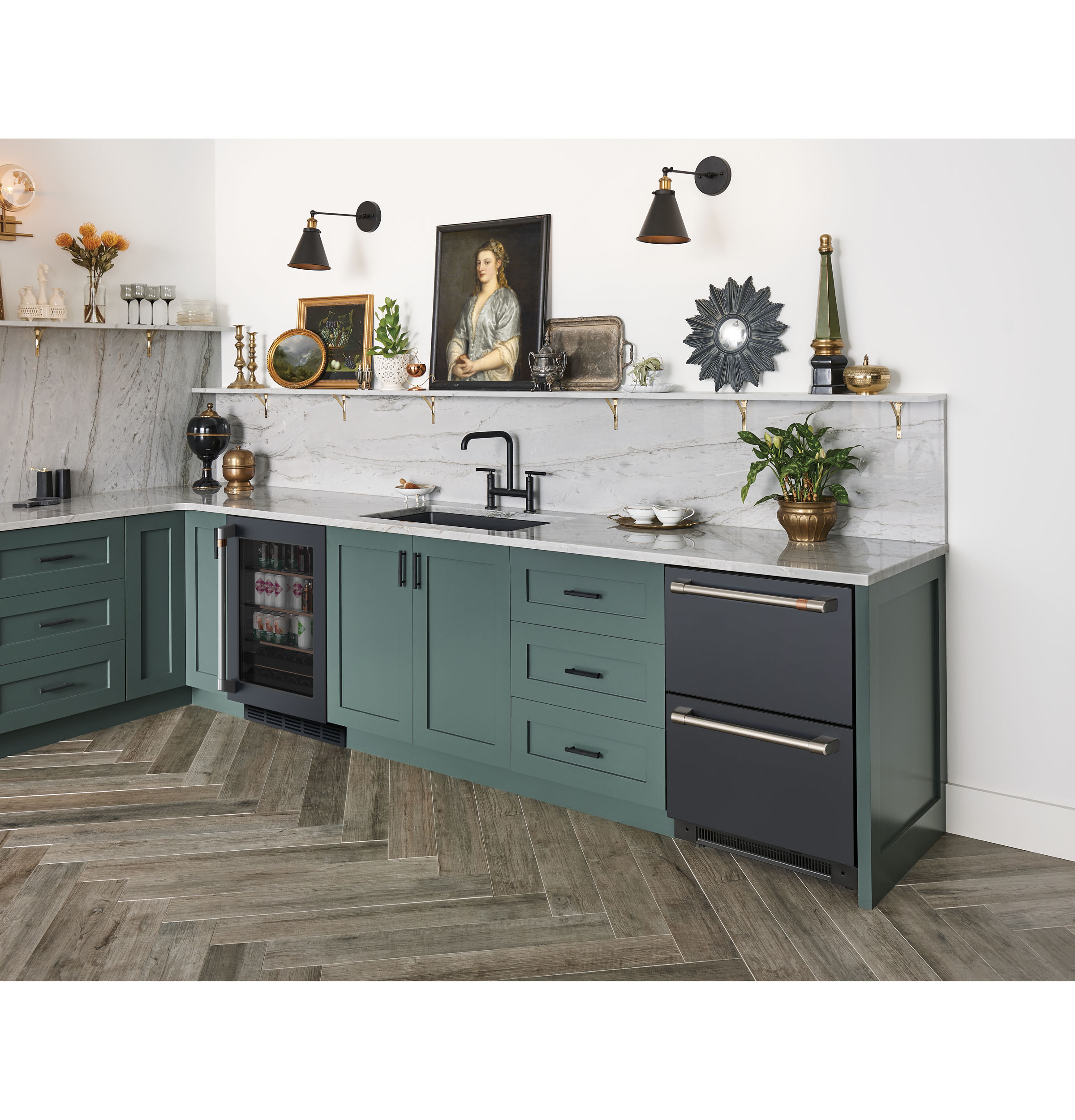 CAFÉ™ 5.7 Cu. Ft. Built-In Dual-Drawer Refrigerator CDE06RP3ND1