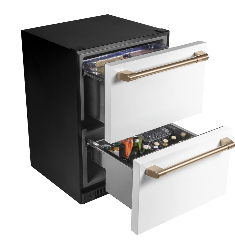 CAFÉ™ 5.7 Cu. Ft. Built-In Dual-Drawer Refrigerator CDE06RP4NW2