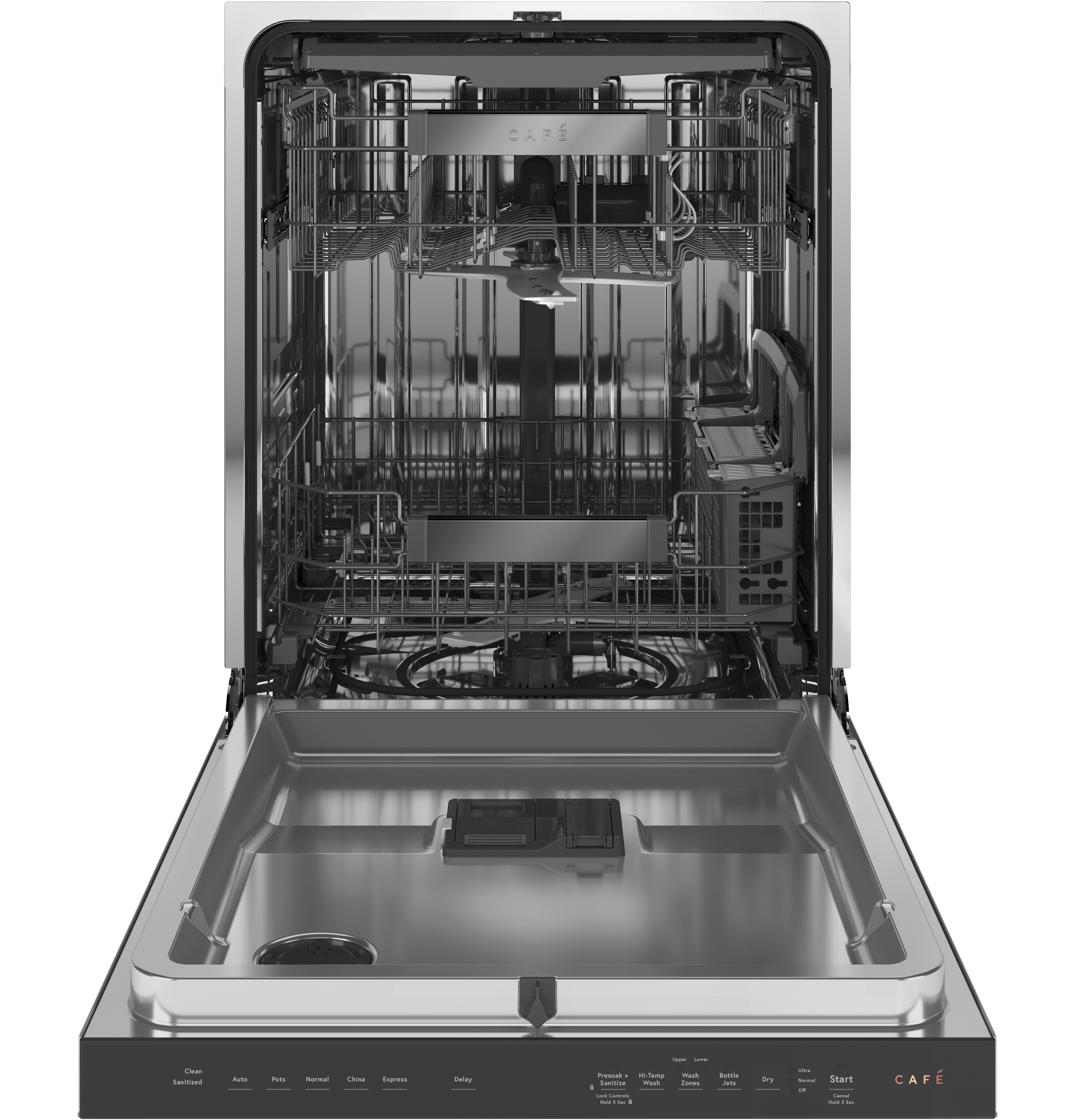 Stainless Steel Interior Dishwasher with Sanitize and Ultra Wash & Dry CDT805M5NS5
