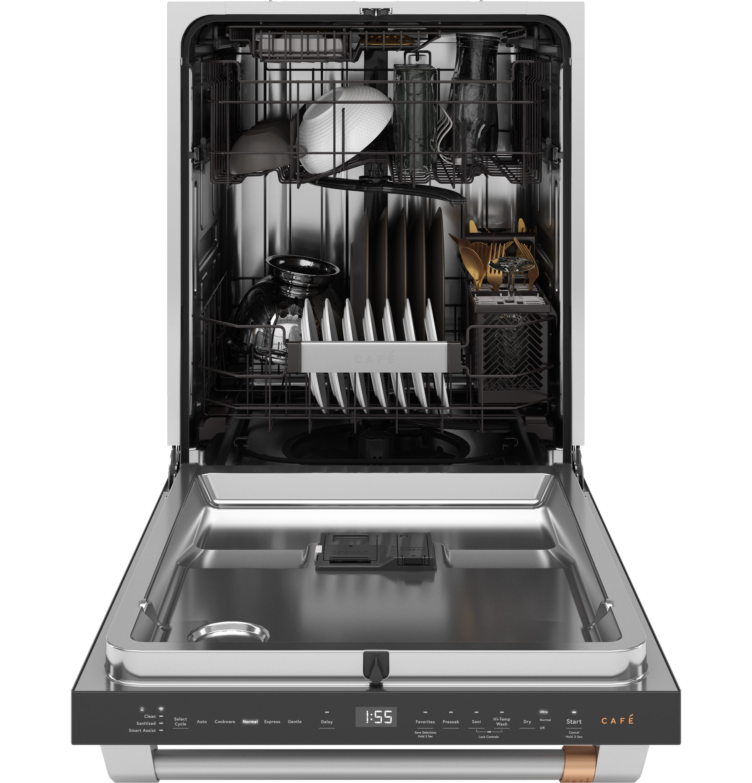 Customfit Energy Star Stainless Interior Dishwasher With Ultra Wash & Dry, 42 Dba CDT828P2VS1