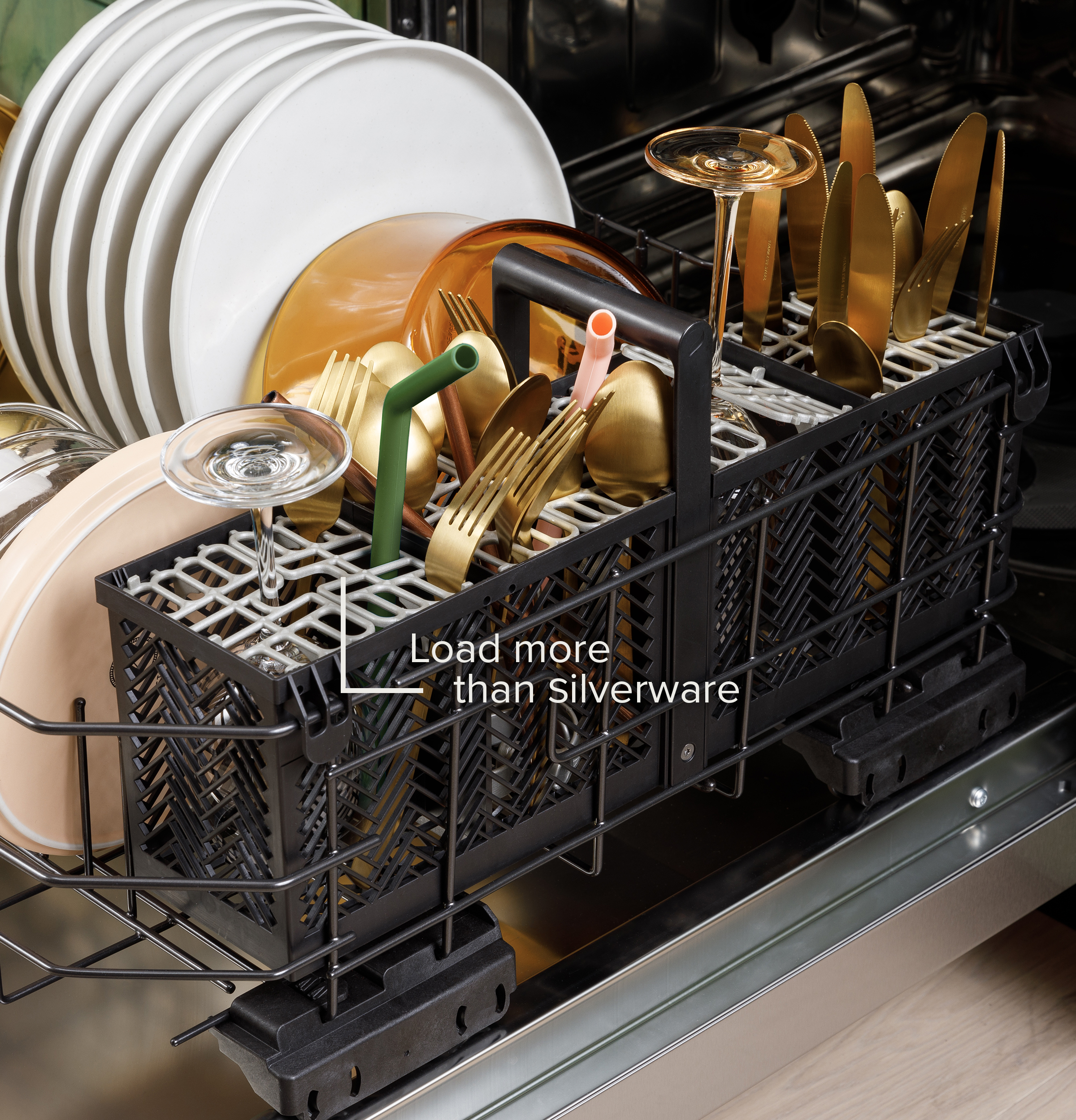 Customfit Energy Star Stainless Interior Dishwasher With Ultra Wash & Dry, 42 Dba CDT828P2VS1