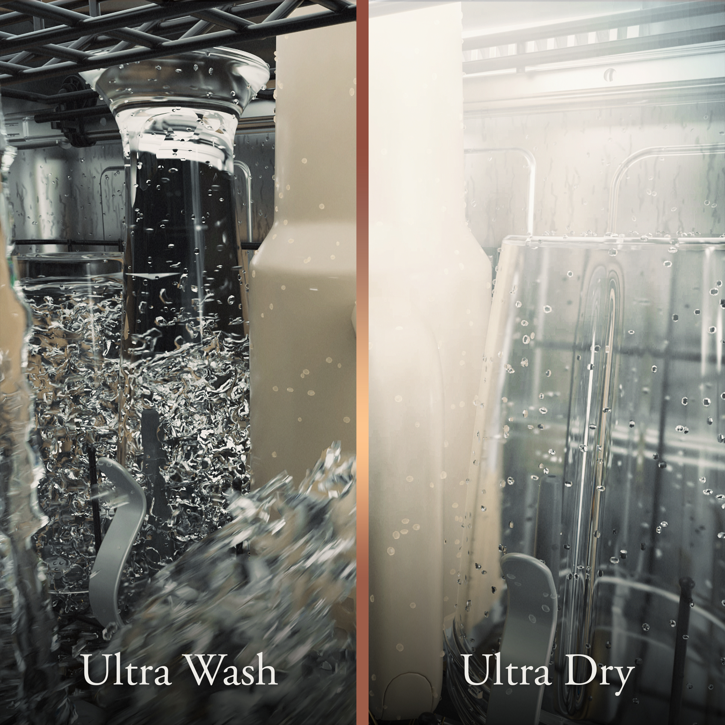 Customfit Energy Star Stainless Interior Dishwasher With Ultra Wash & Dry, 42 Dba CDT828P2VS1