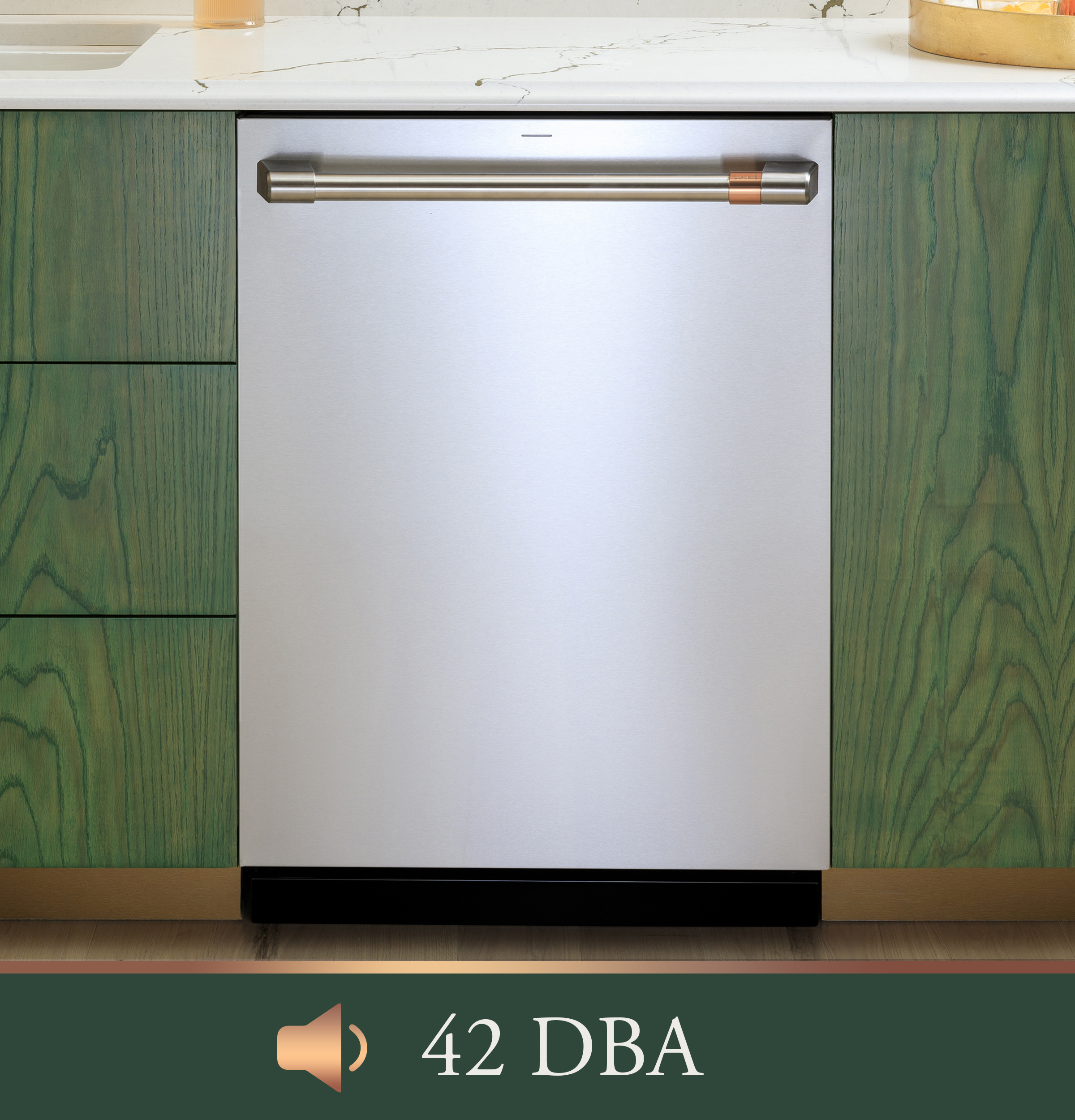 Customfit Energy Star Stainless Interior Dishwasher With Ultra Wash & Dry, 42 Dba CDT828P2VS1